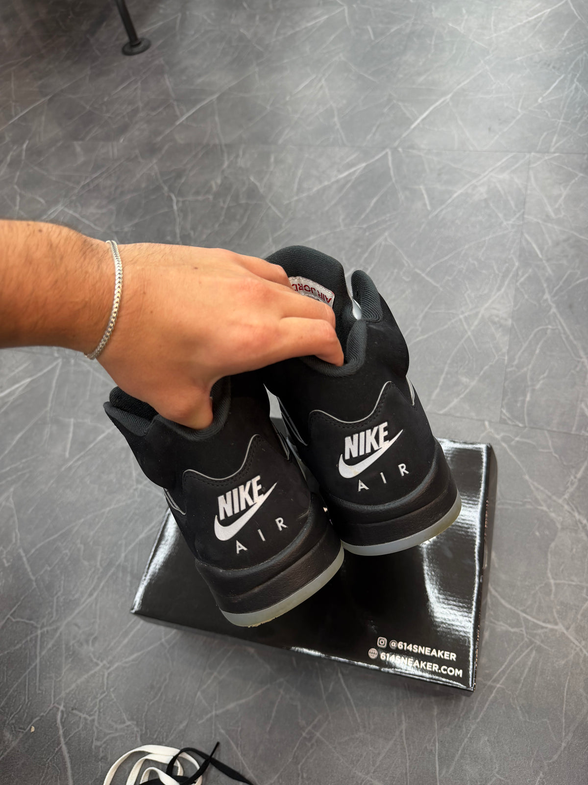 Jordan 5 Black Metallic Reimagined
