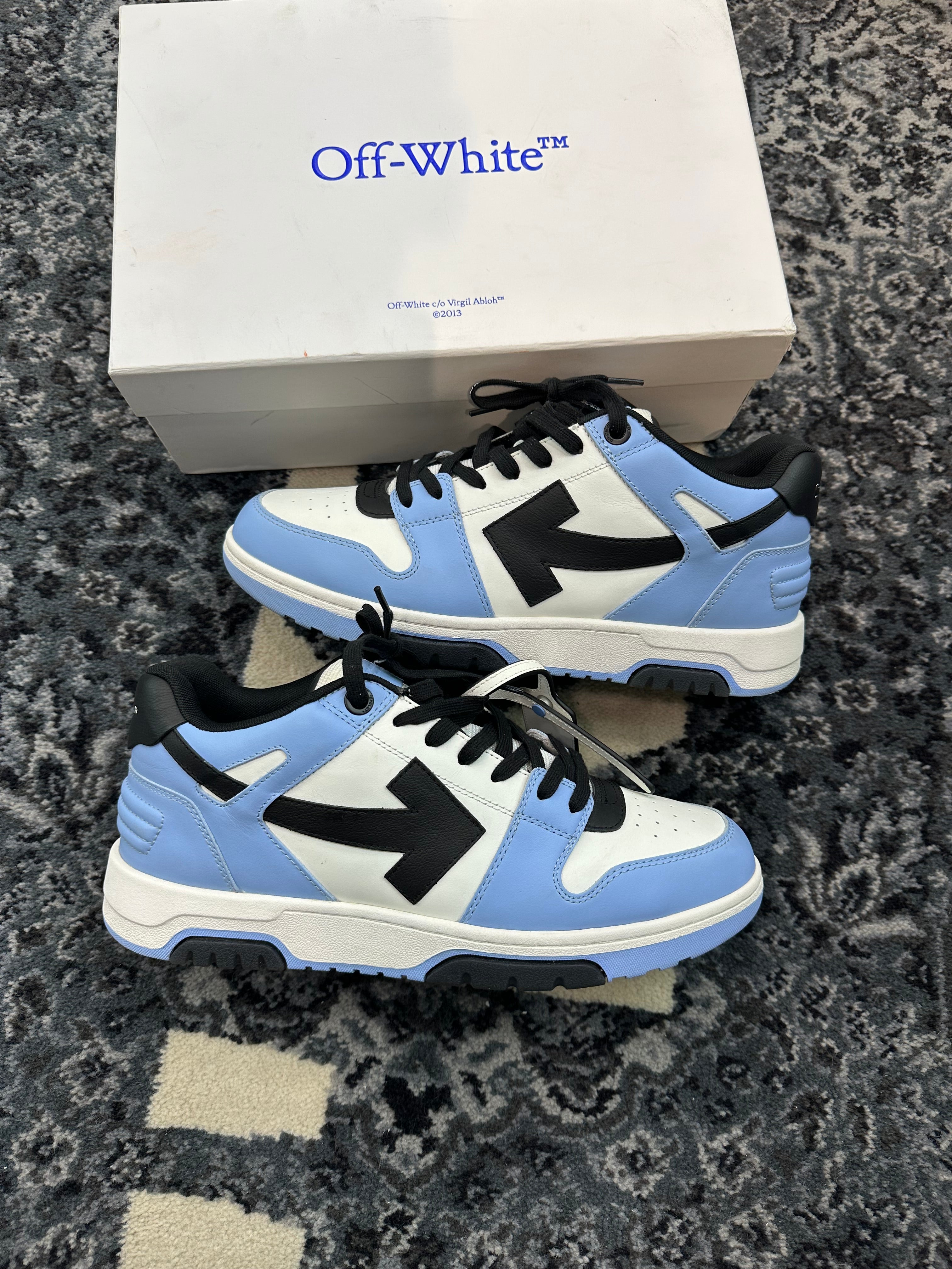Off White Out Of Office “White Blue Black”