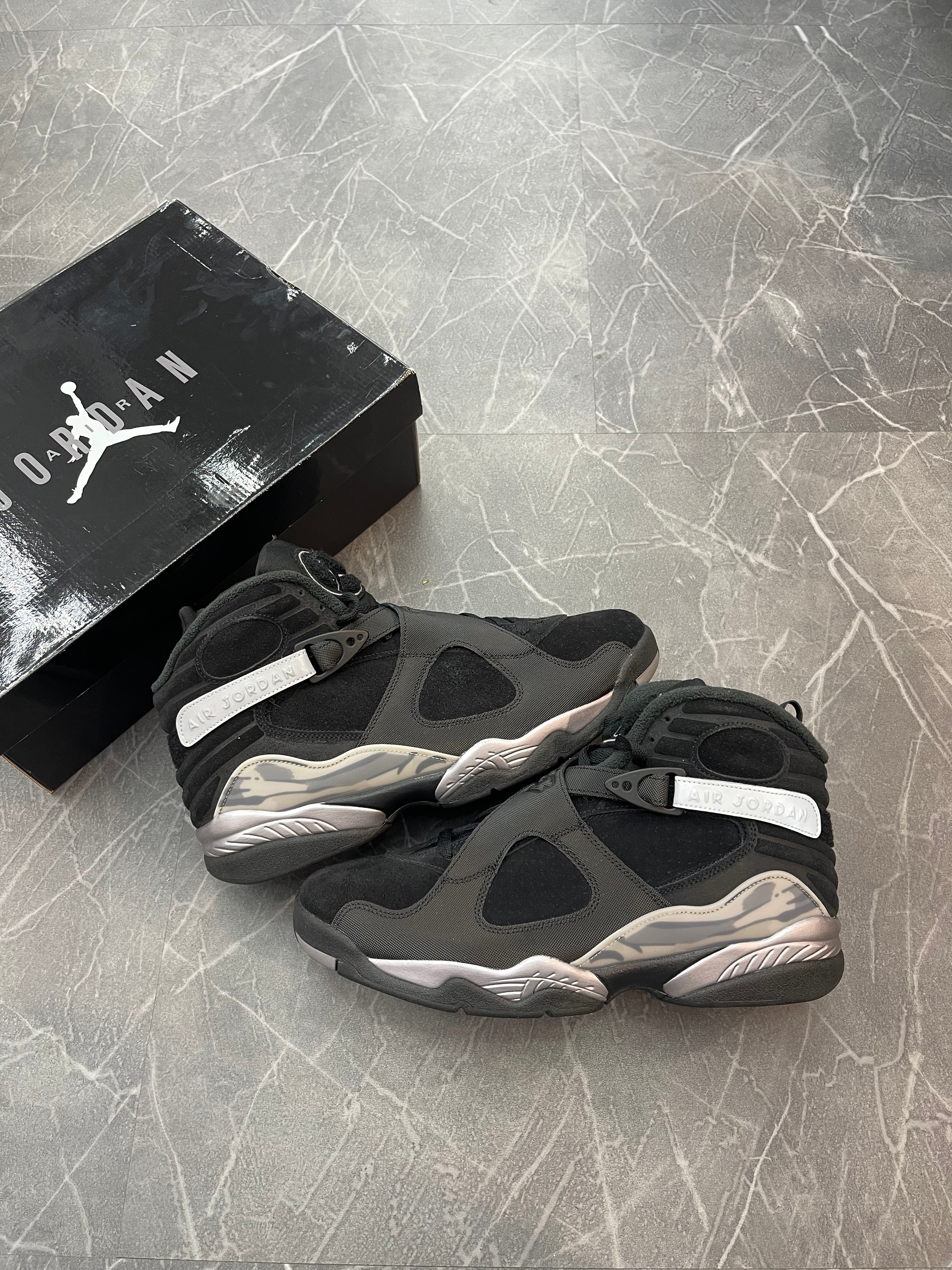 Jordan 8 “Winterized Gunsmoke”