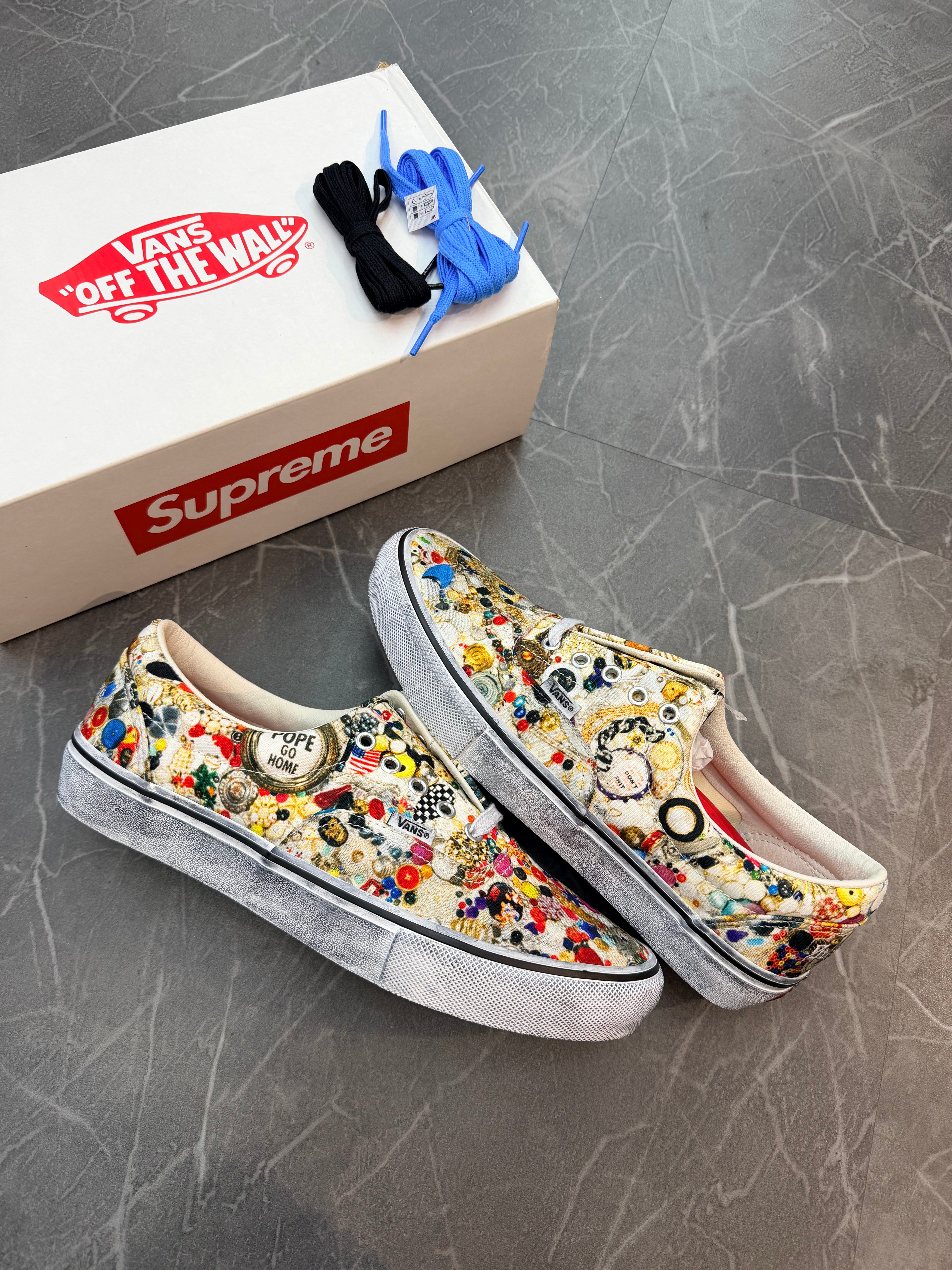 Supreme x Vans “Mike Kelley White”