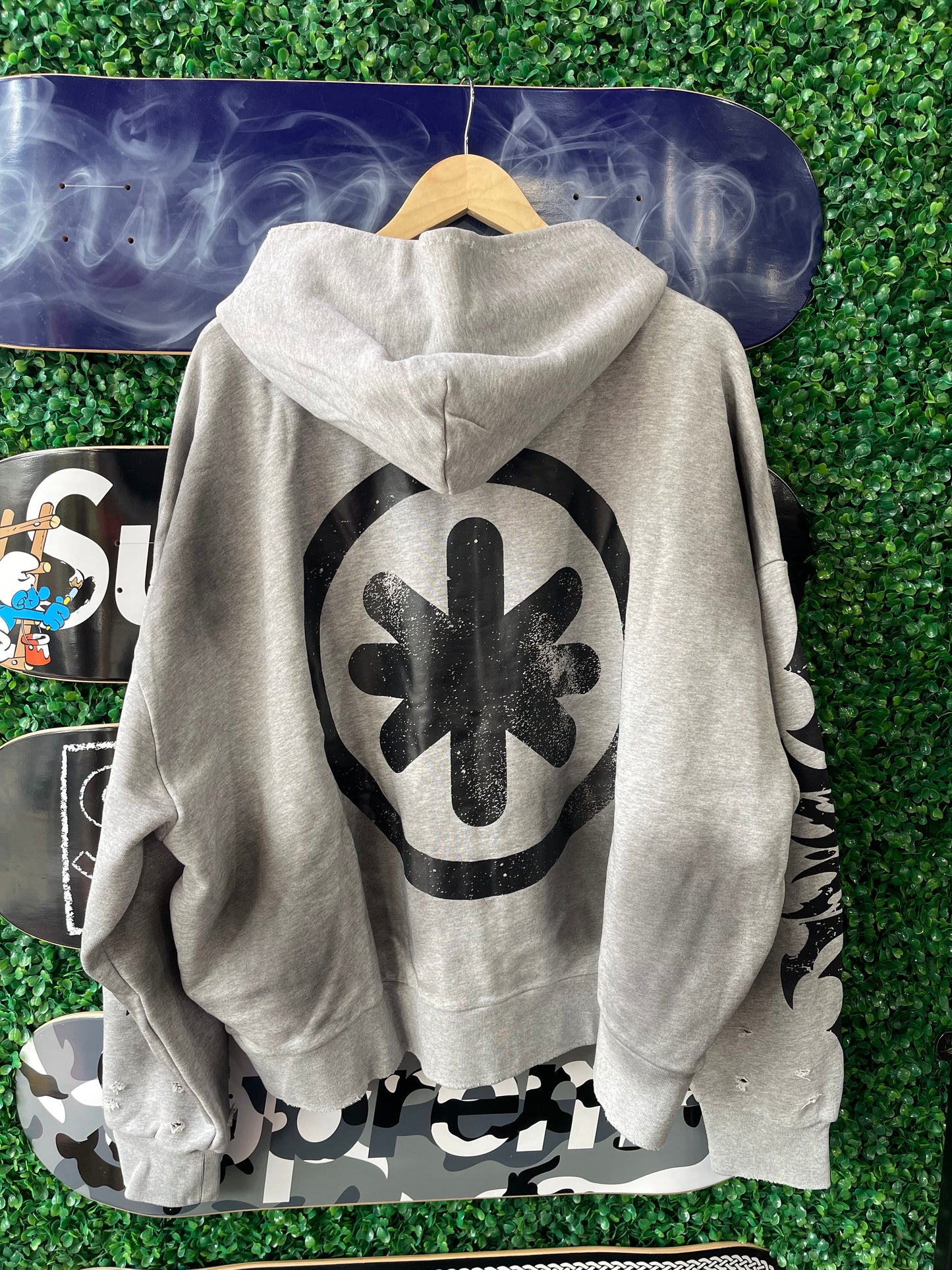 Lost SHDWS Zip Up “Dirty Grey”