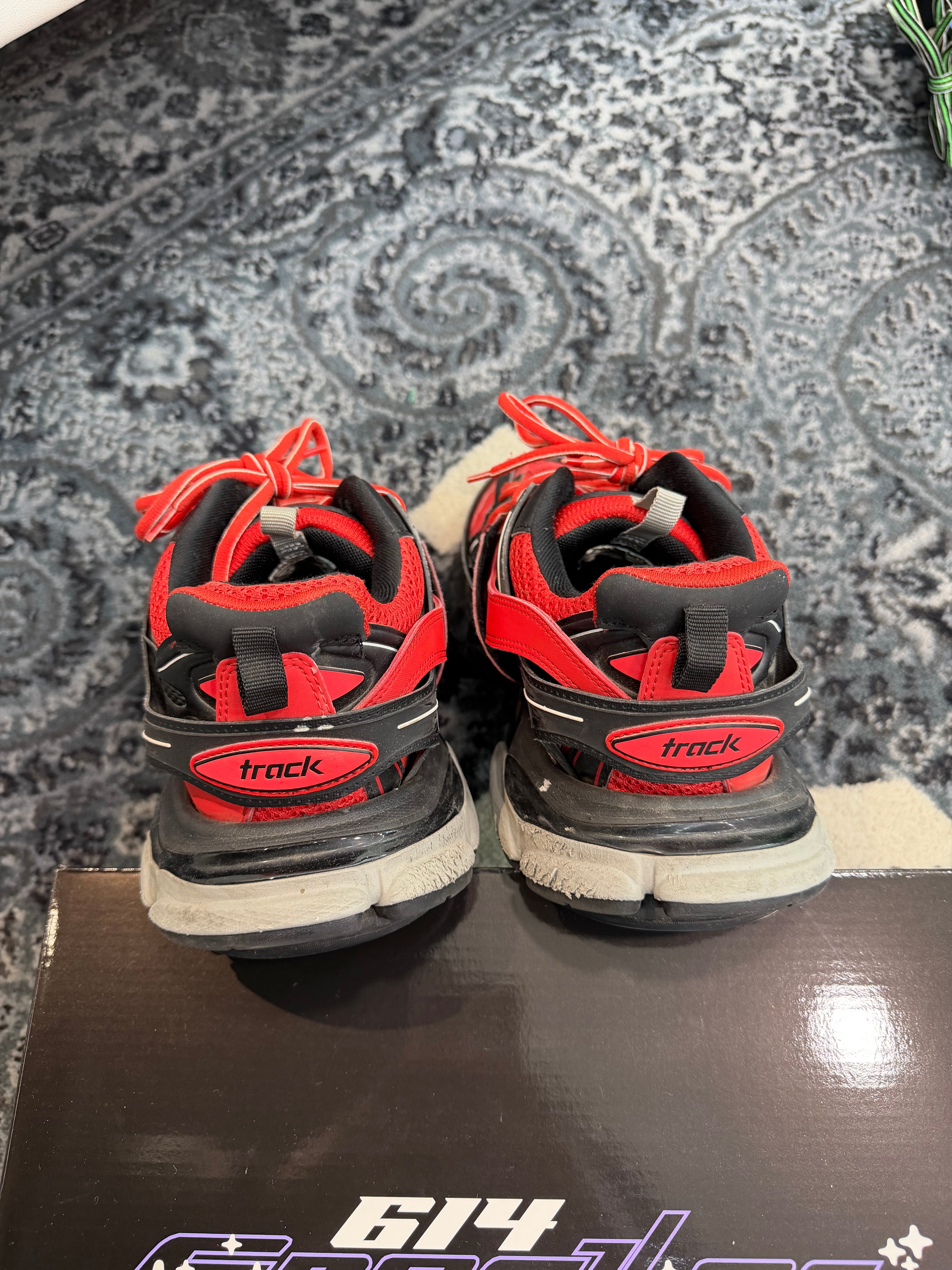 Balenciaga Track Runner “Red Black”