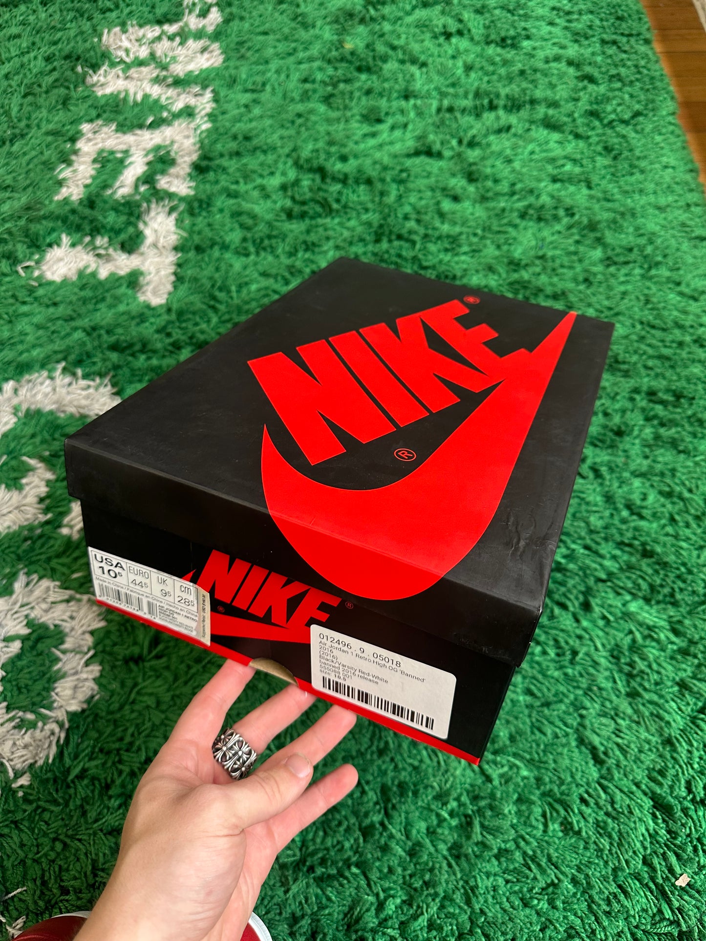 Jordan 1 High “Bred Banned” (2016)
