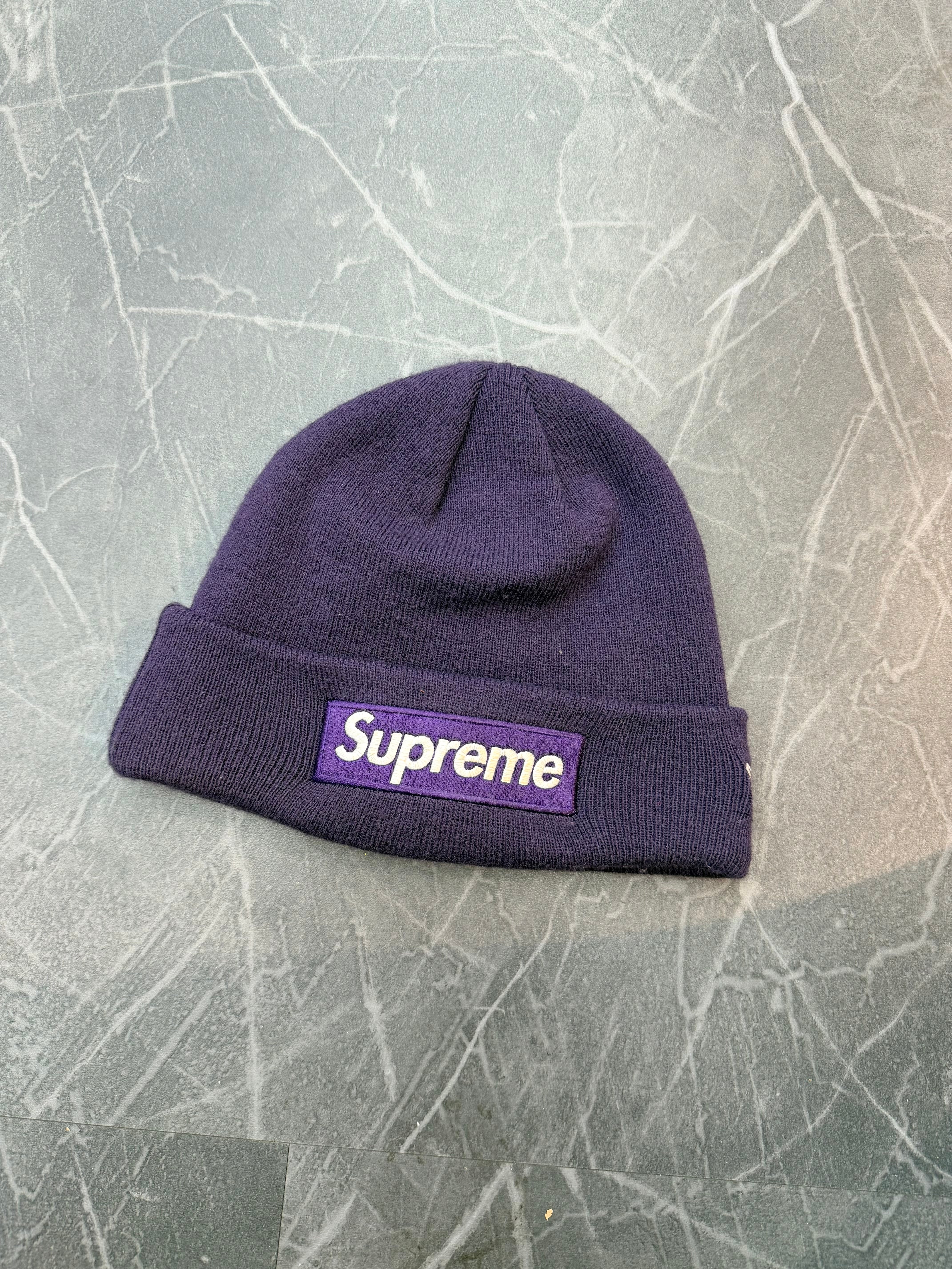 Supreme Beanie “Purple Box Logo”