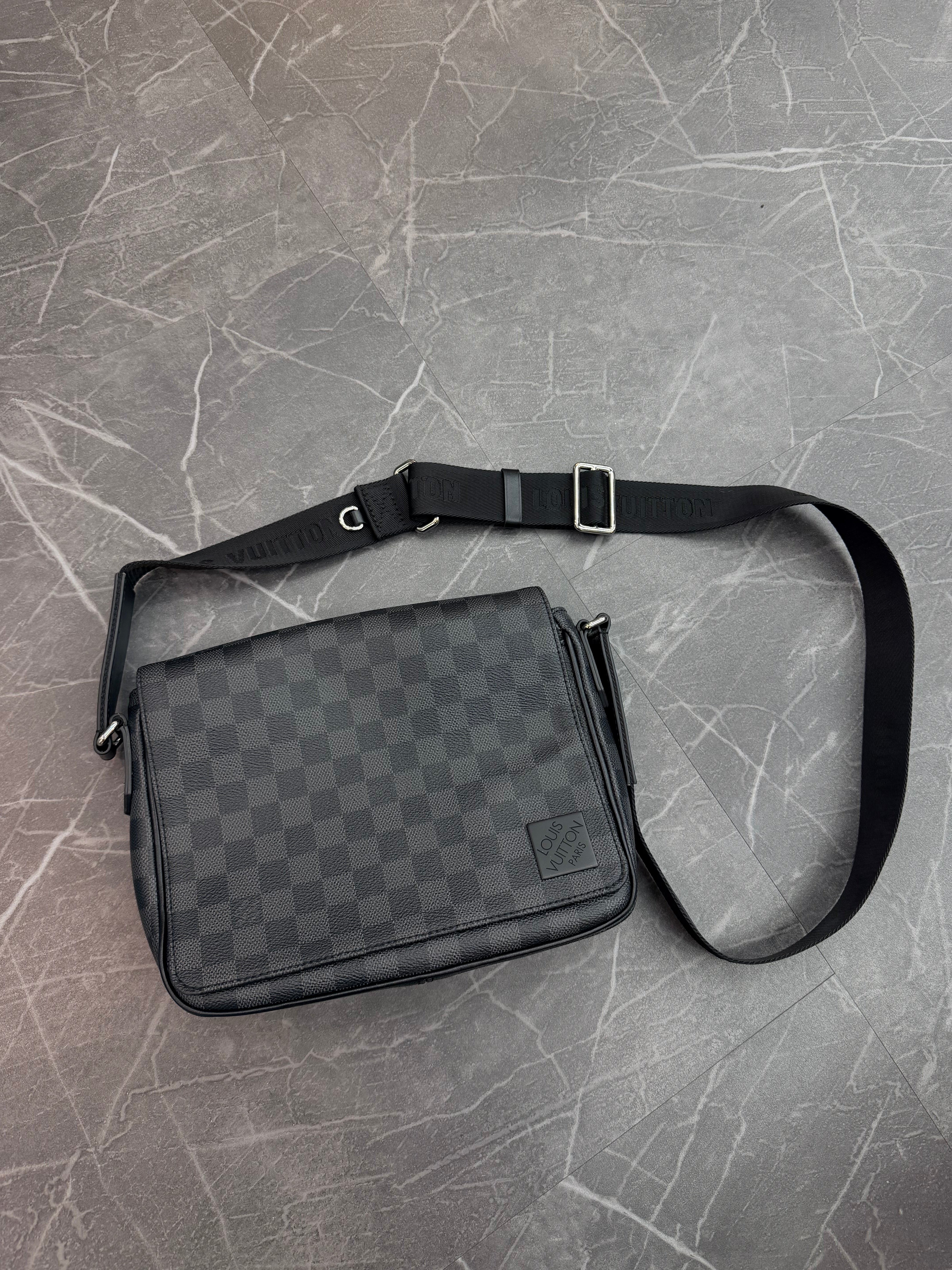 Louis Vuitton Black Monogram Shoulder Bag