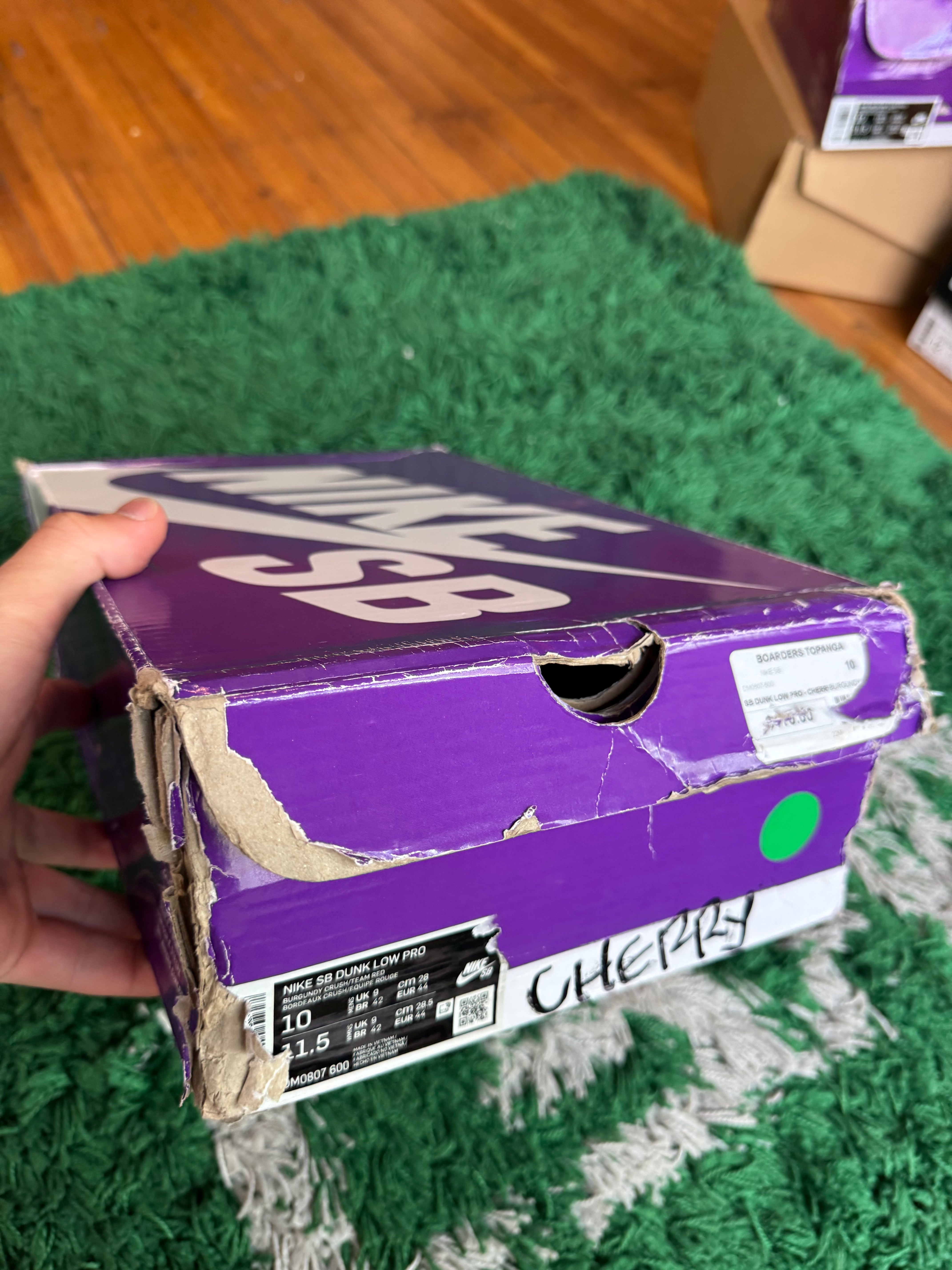 Nike Dunk Low SB “Cherry”