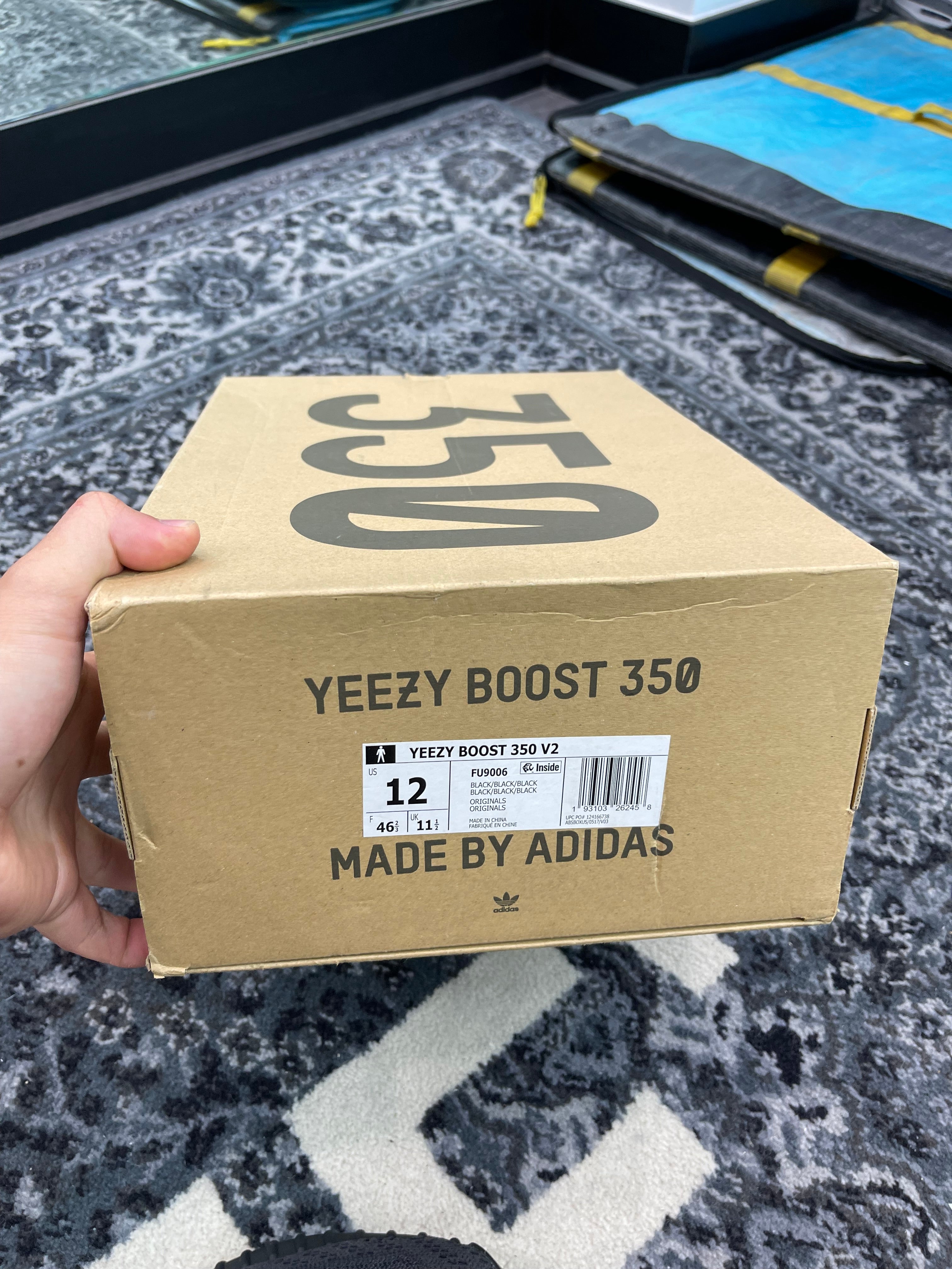 Yeezy 350 “Black Non-Reflective”