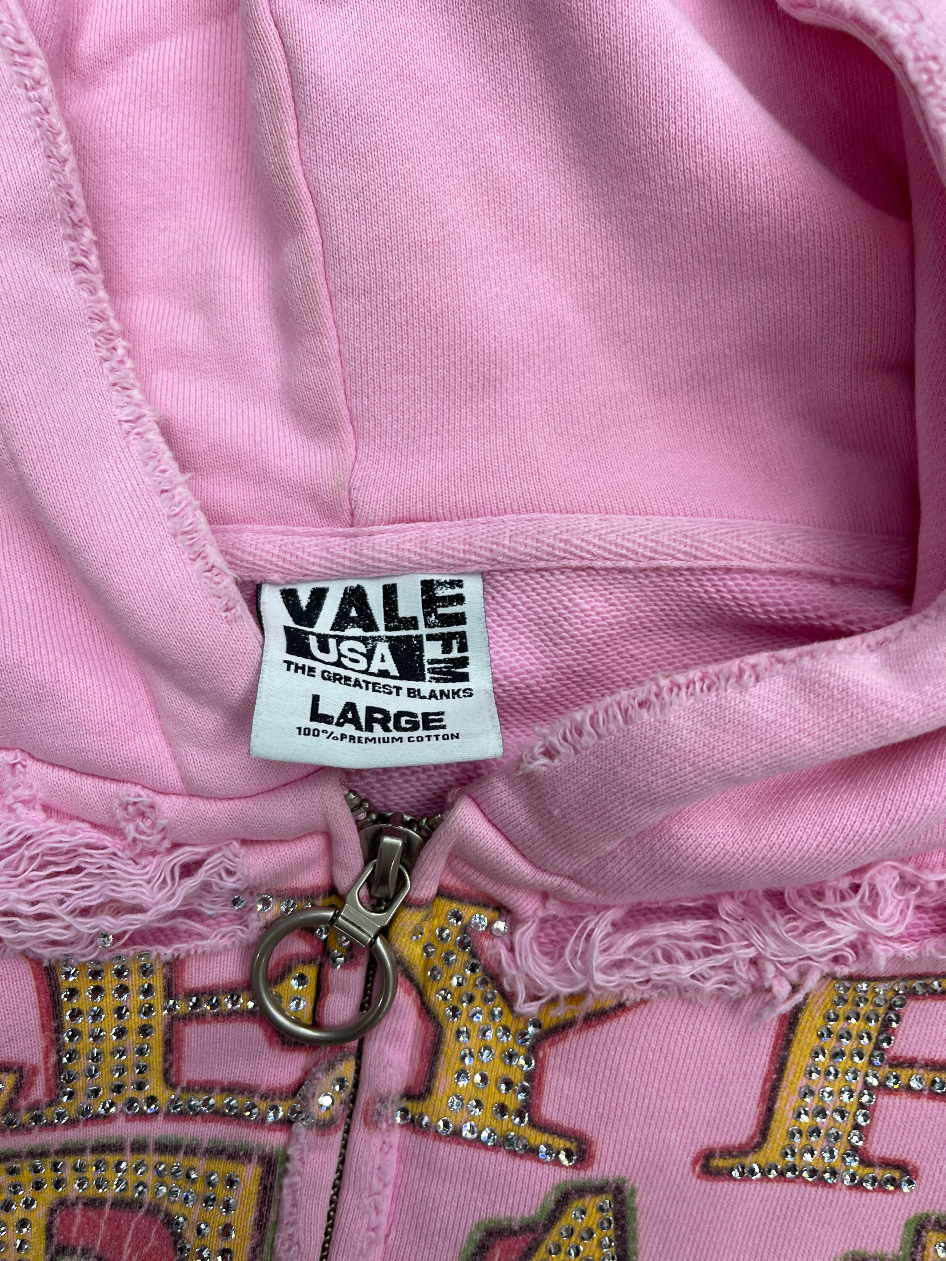 Vale Forever Dreams Zipup Hoodie “Pink”
