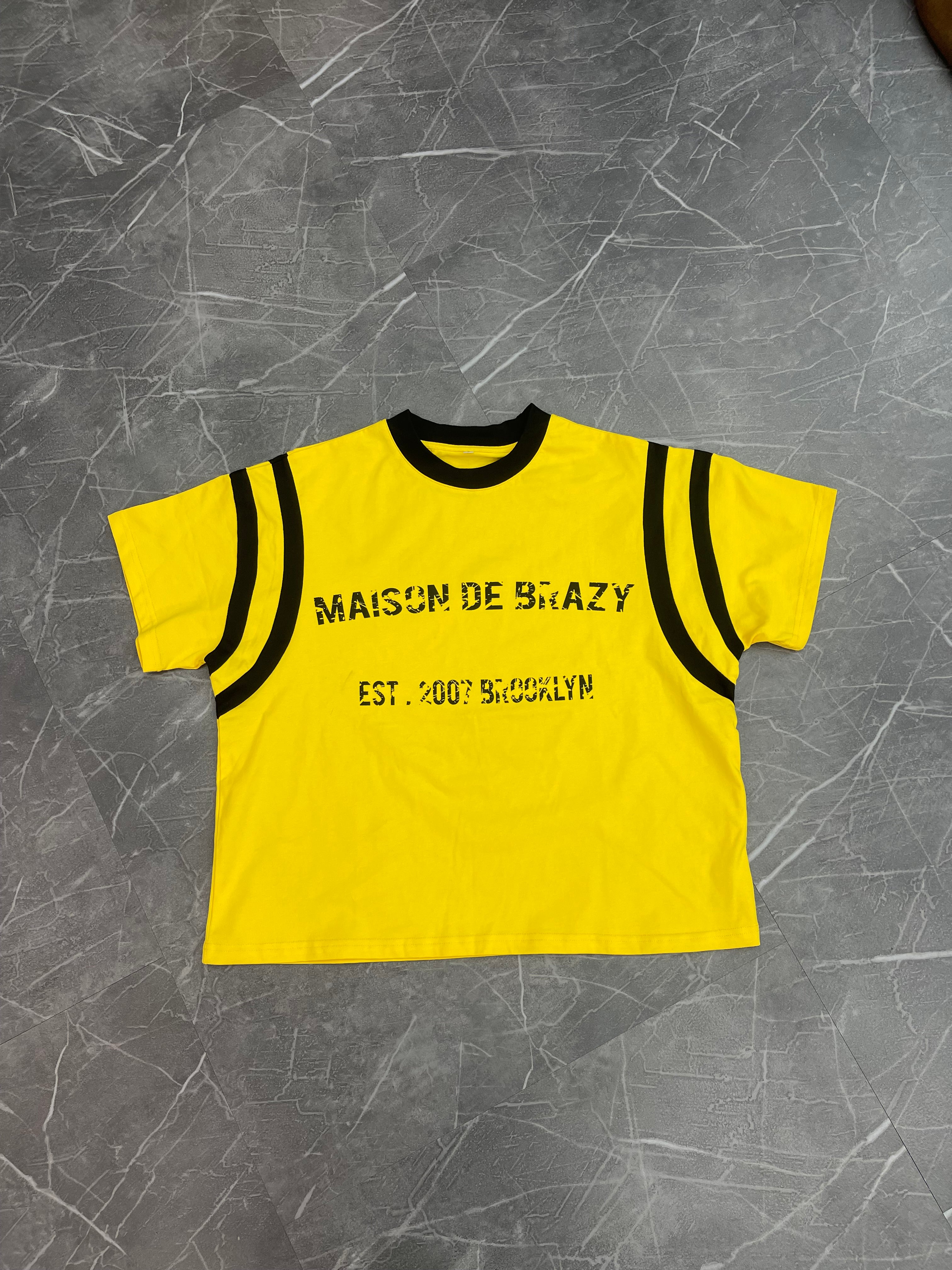 Maison De Brazy Brooklyn Tee “Yellow”