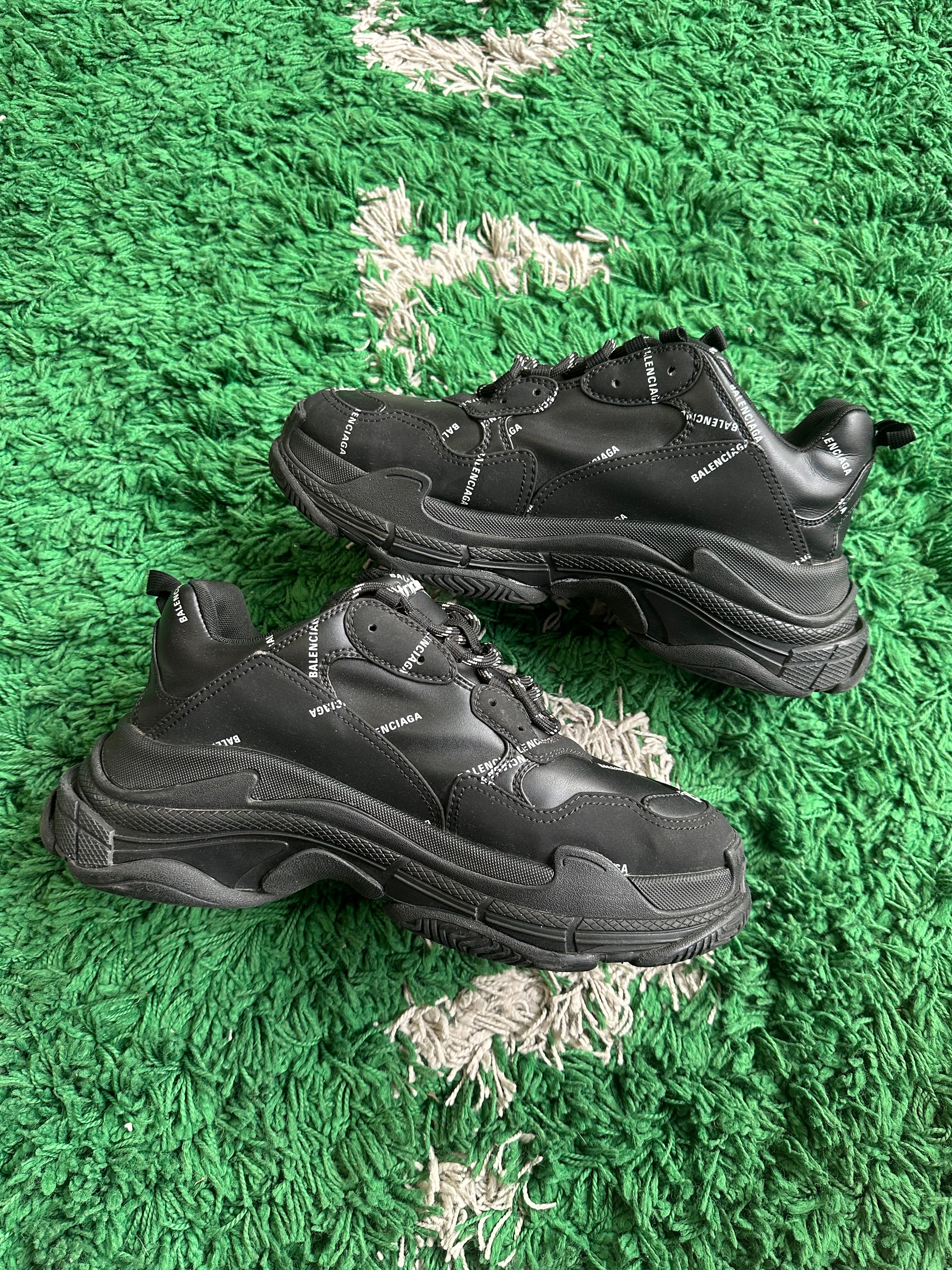 Balenciaga Triple S “Black Logo”