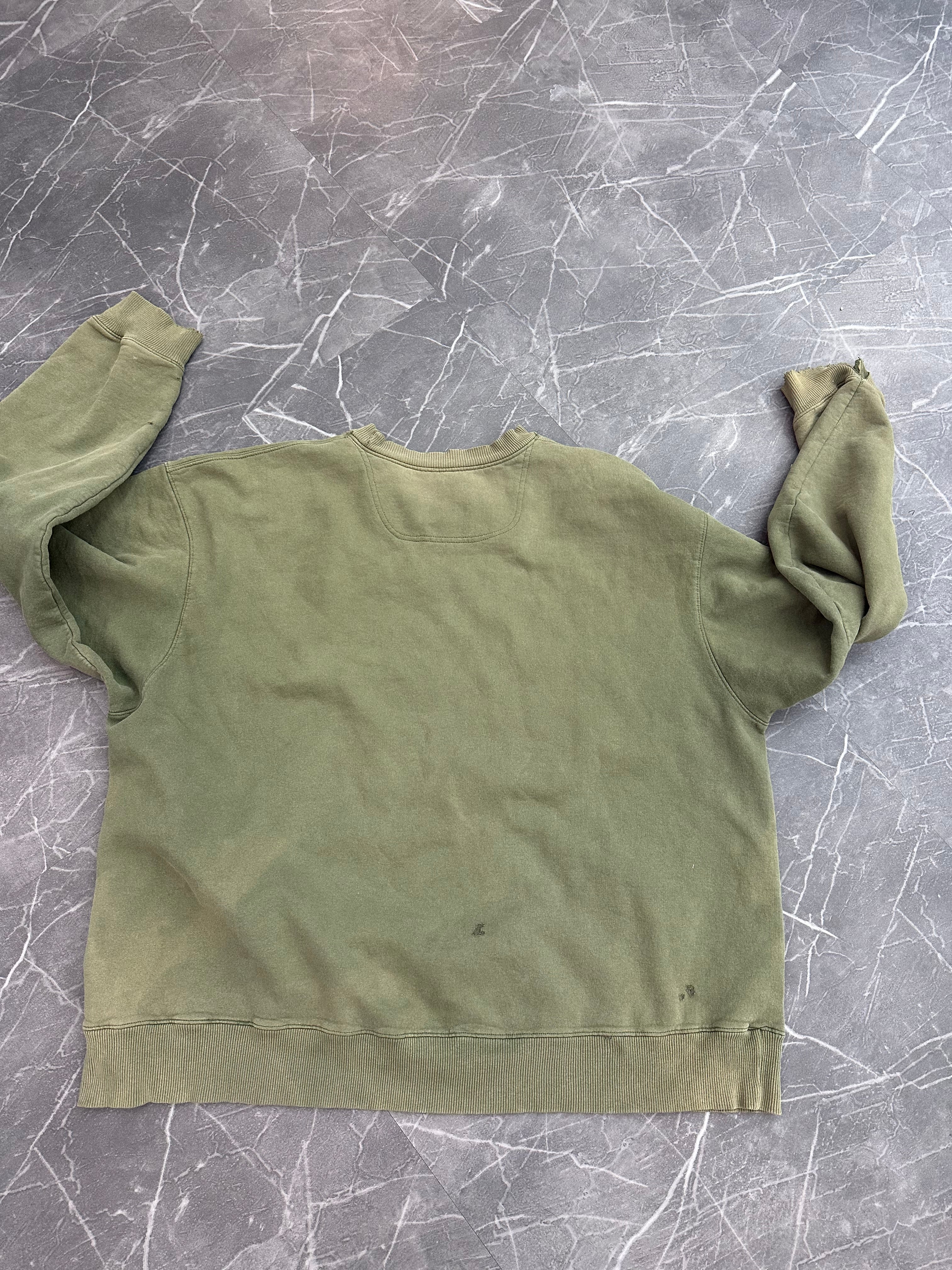 Champion Crewneck “Olive”
