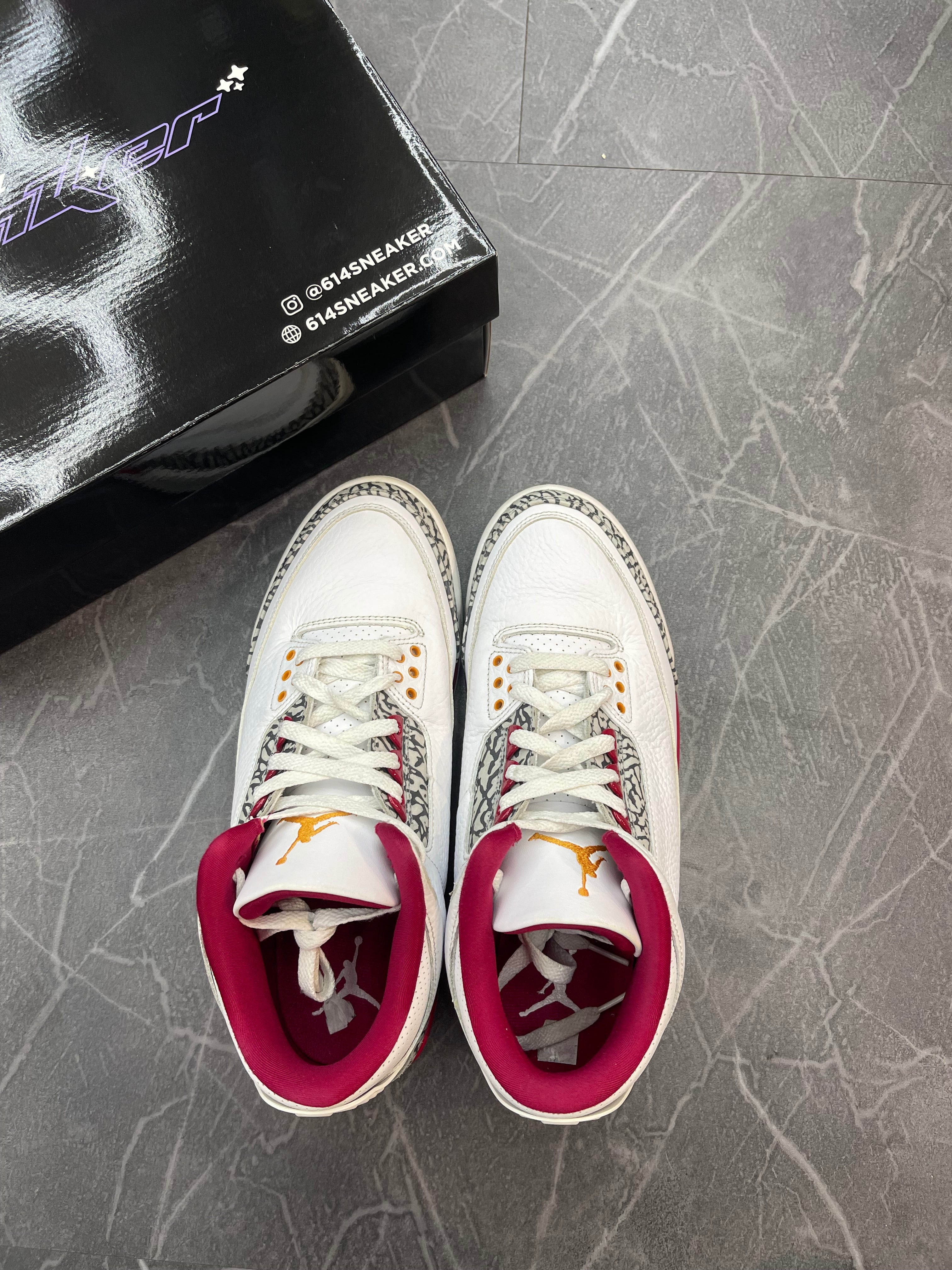 Jordan 3 “Cardinal Red”
