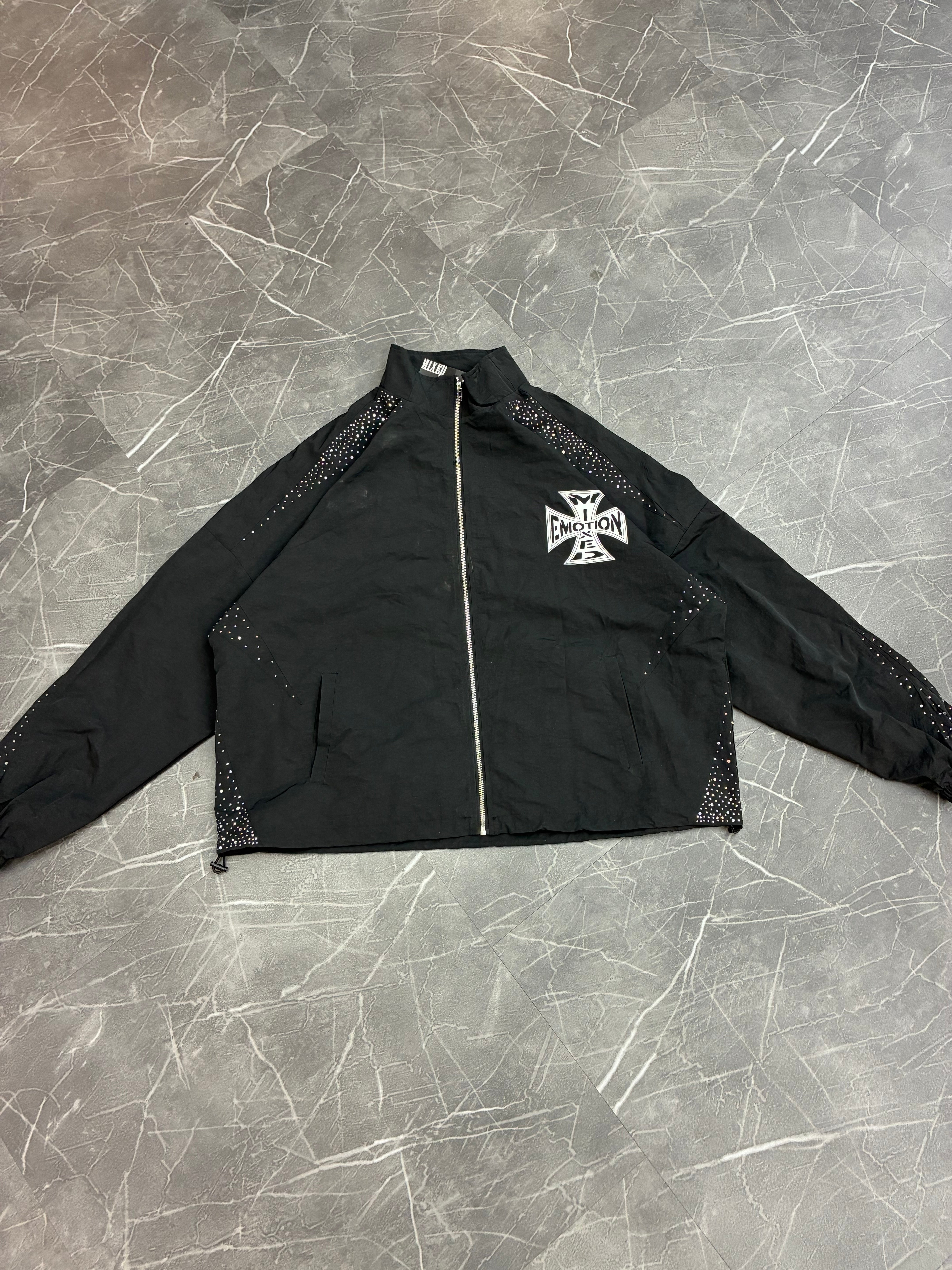 Mixed Emotions Classic Nylon Jacket “Black”