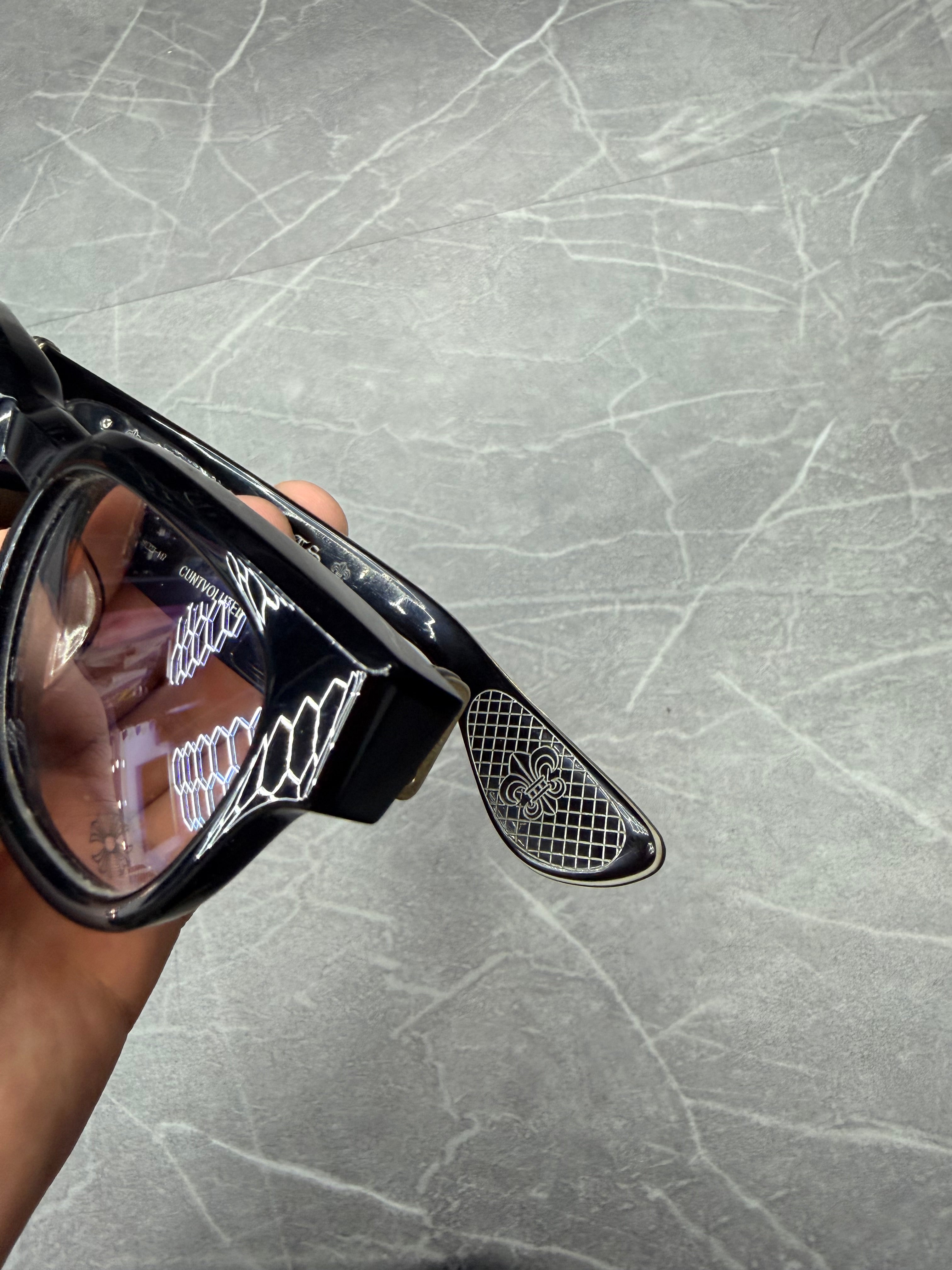 Chrome Hearts Cuntvoluted Glasses Black