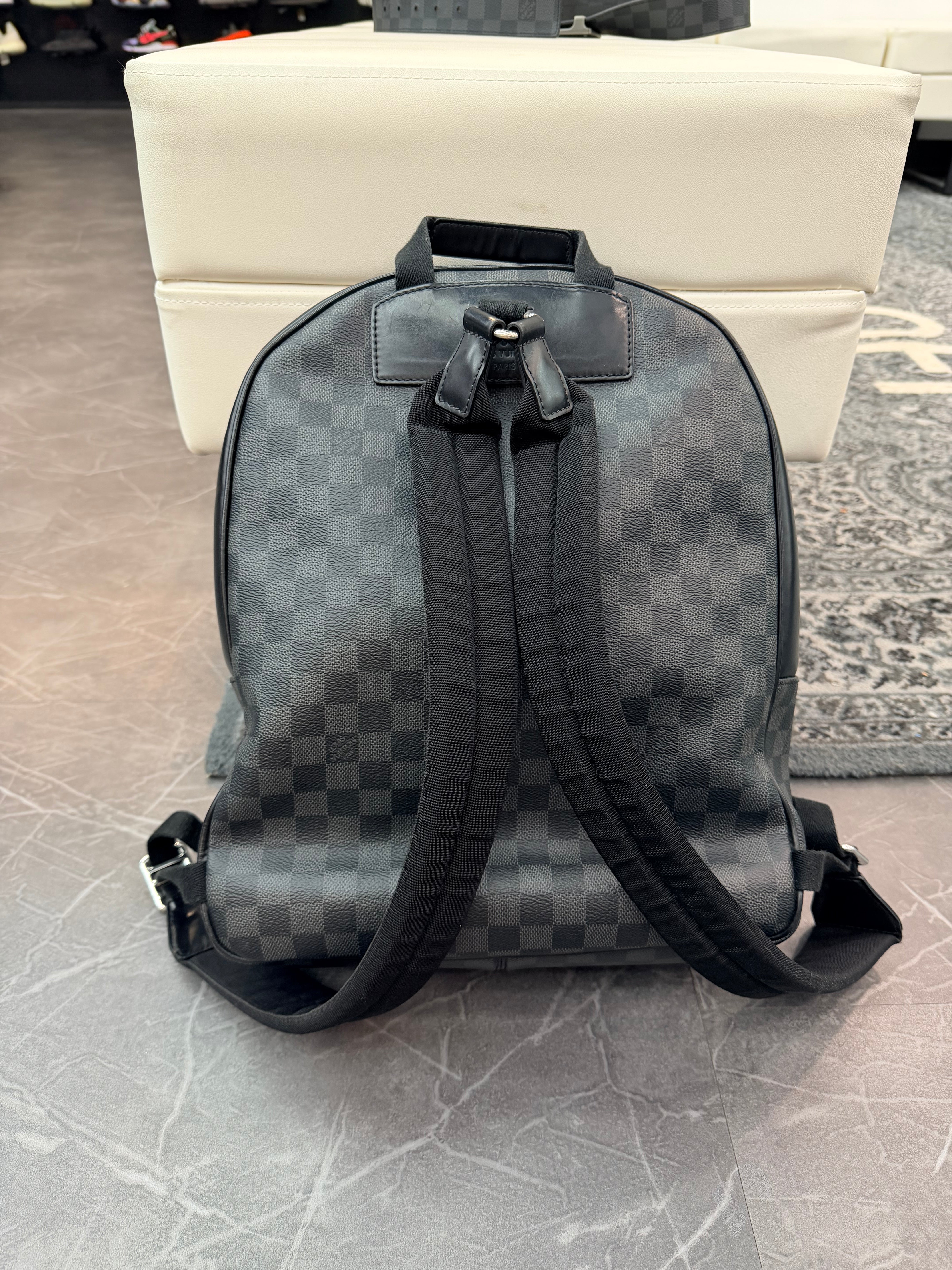Louis Vuitton Black Monogram Backpack