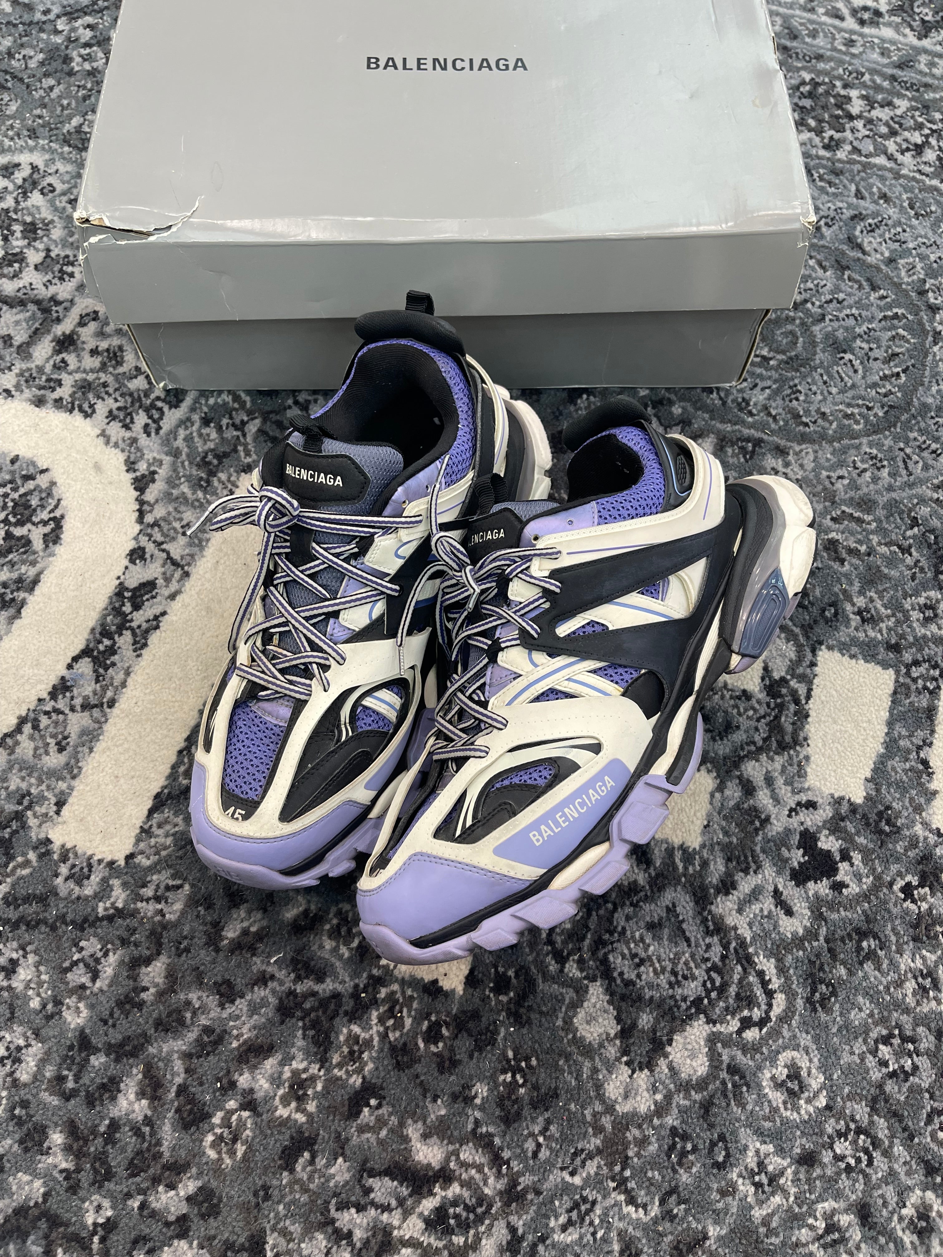 Balenciaga Track Runner “Purple White”