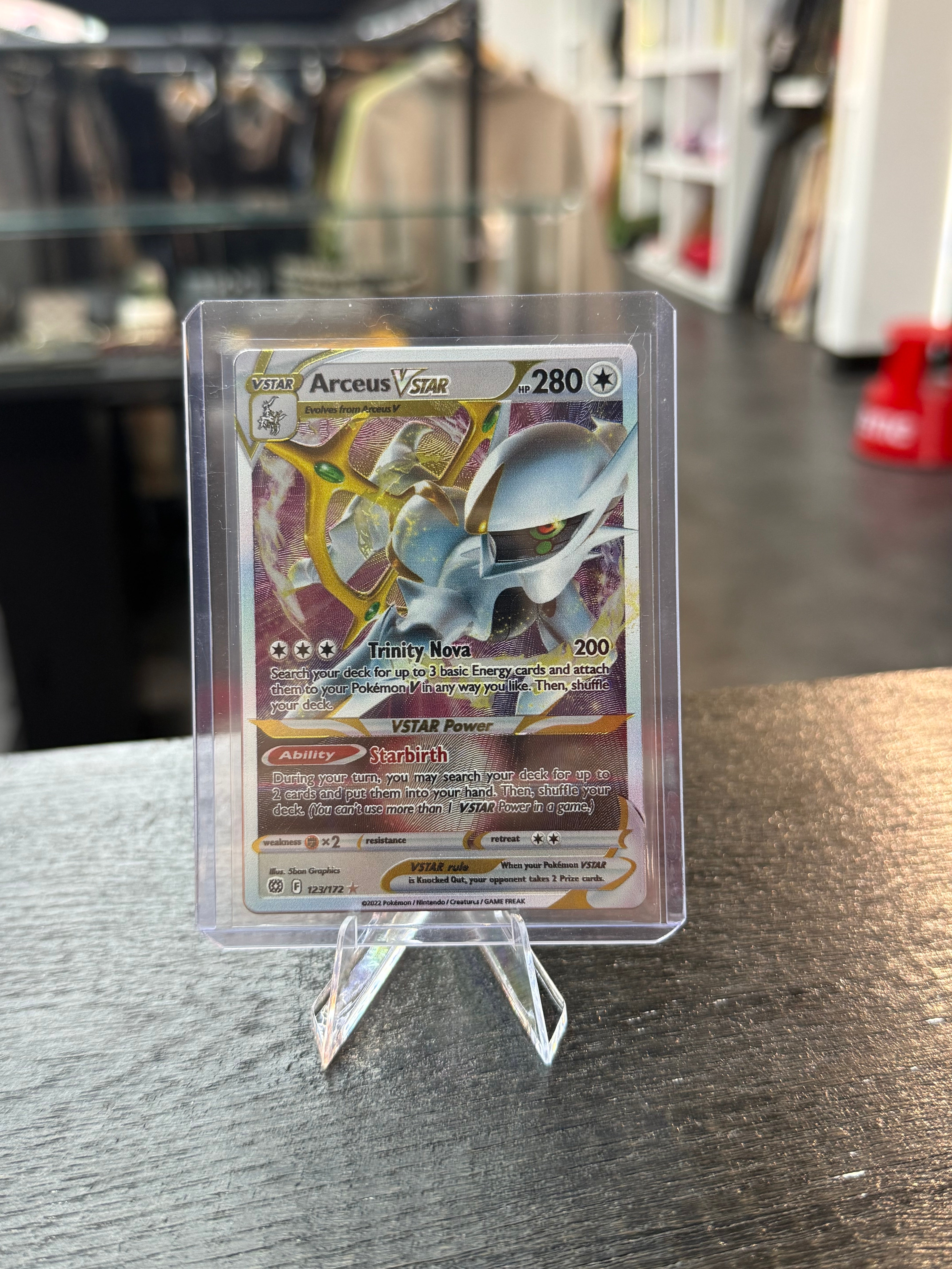 Arceus VSTAR 123/172 (Metal Card)