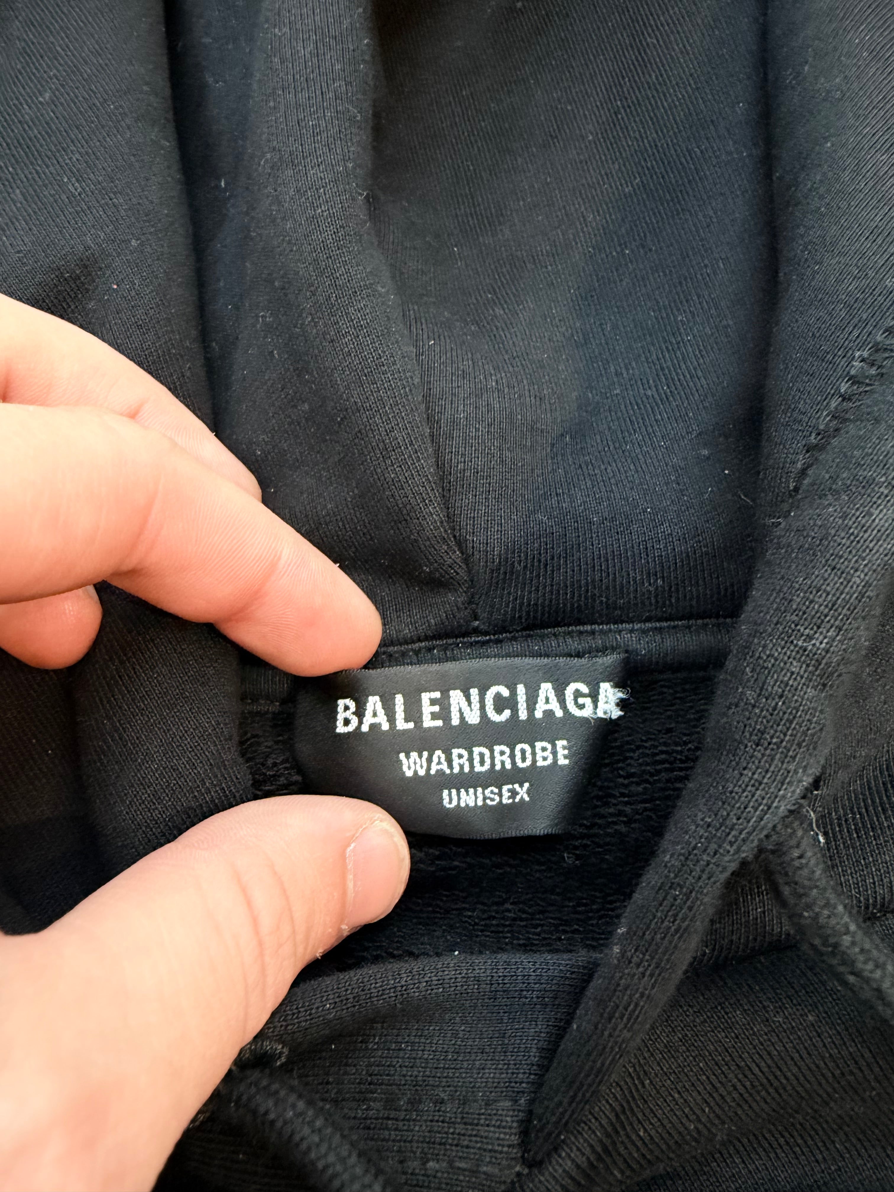 Balenciaga Black Hoodie