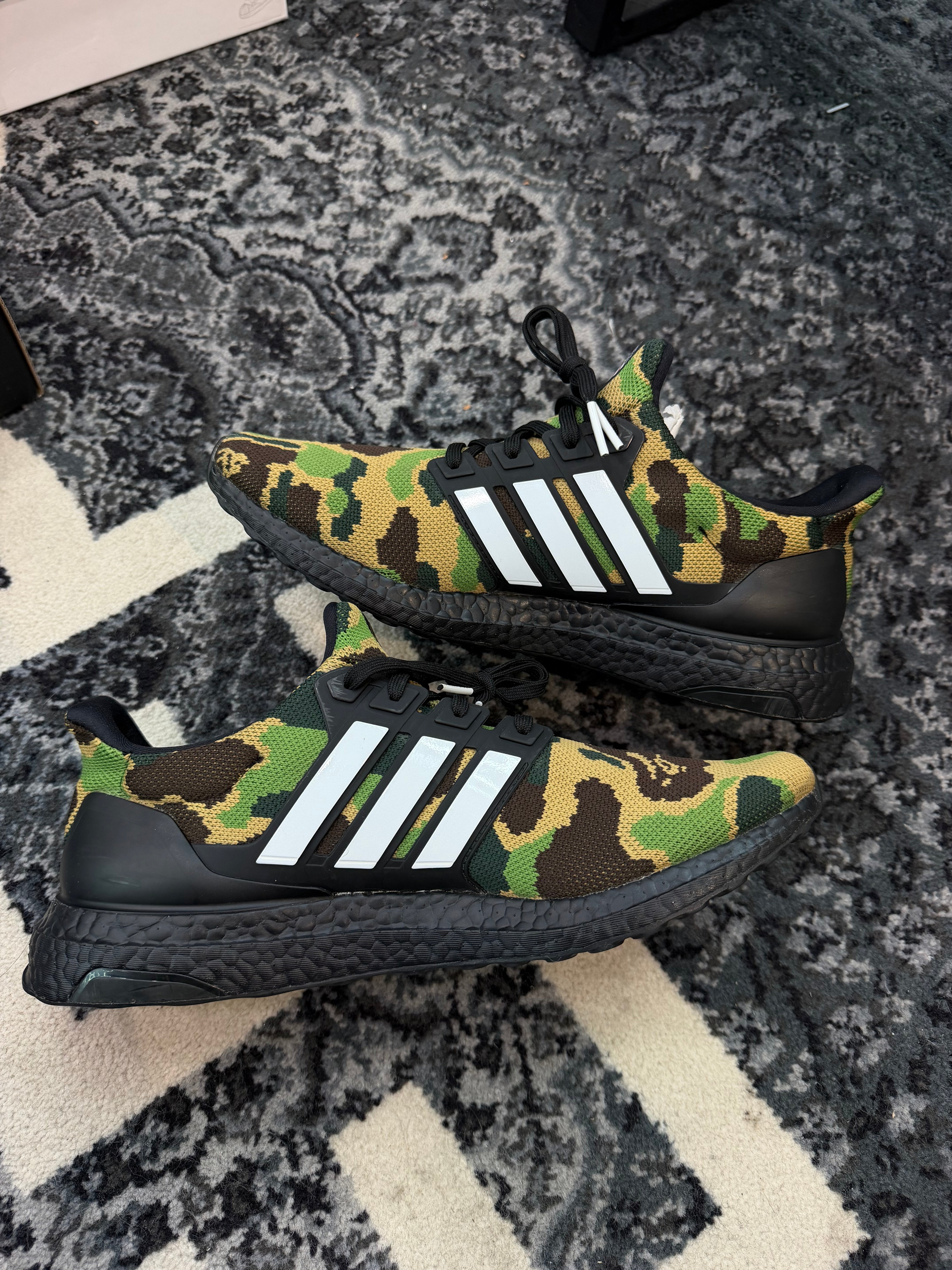 Adidas Ultra Boost x Bape “Green Camo”