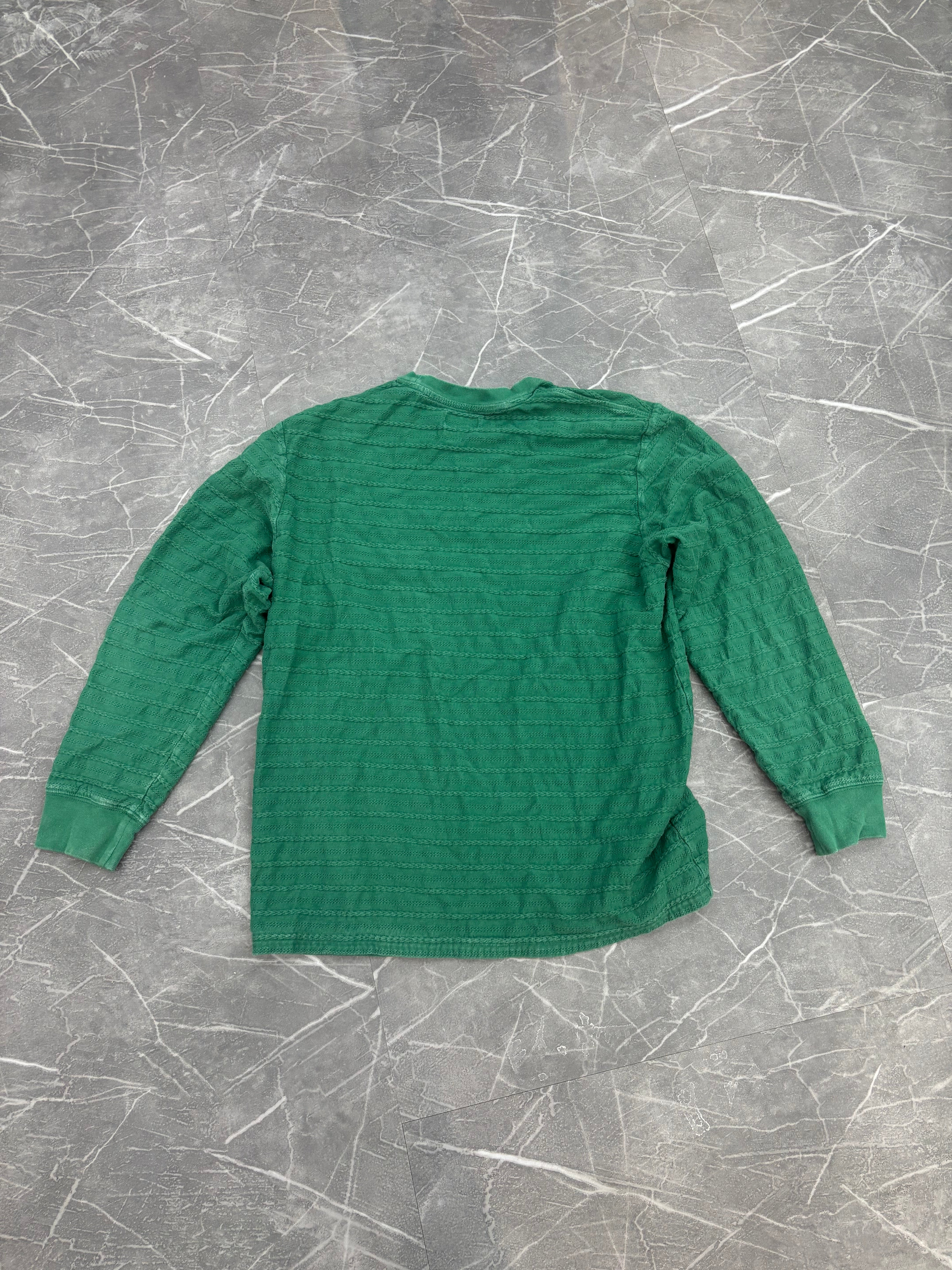 Supreme Rope Stripe Long Sleeve “Green”