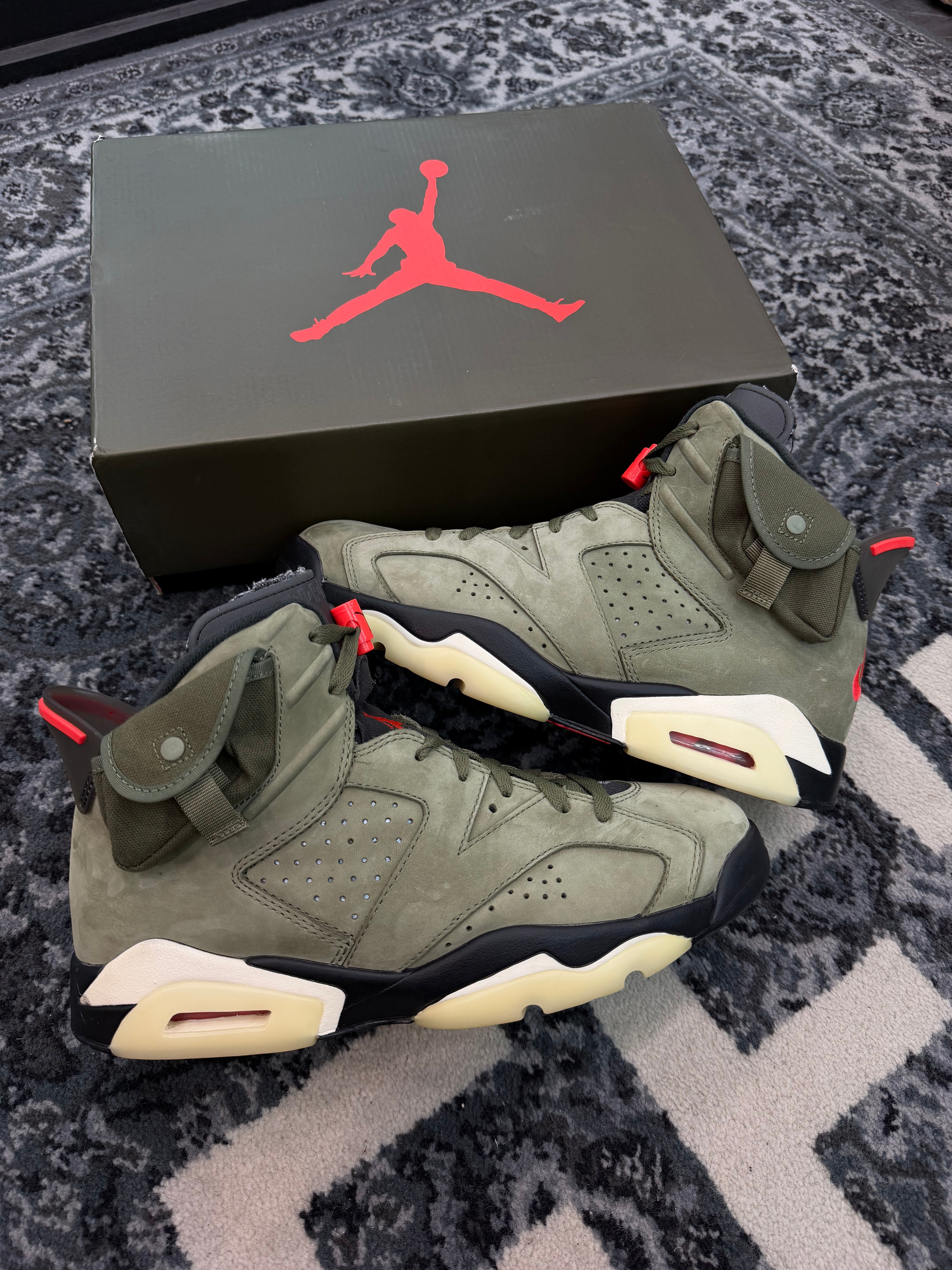 Jordan 6 x Travis Scott “Olive”