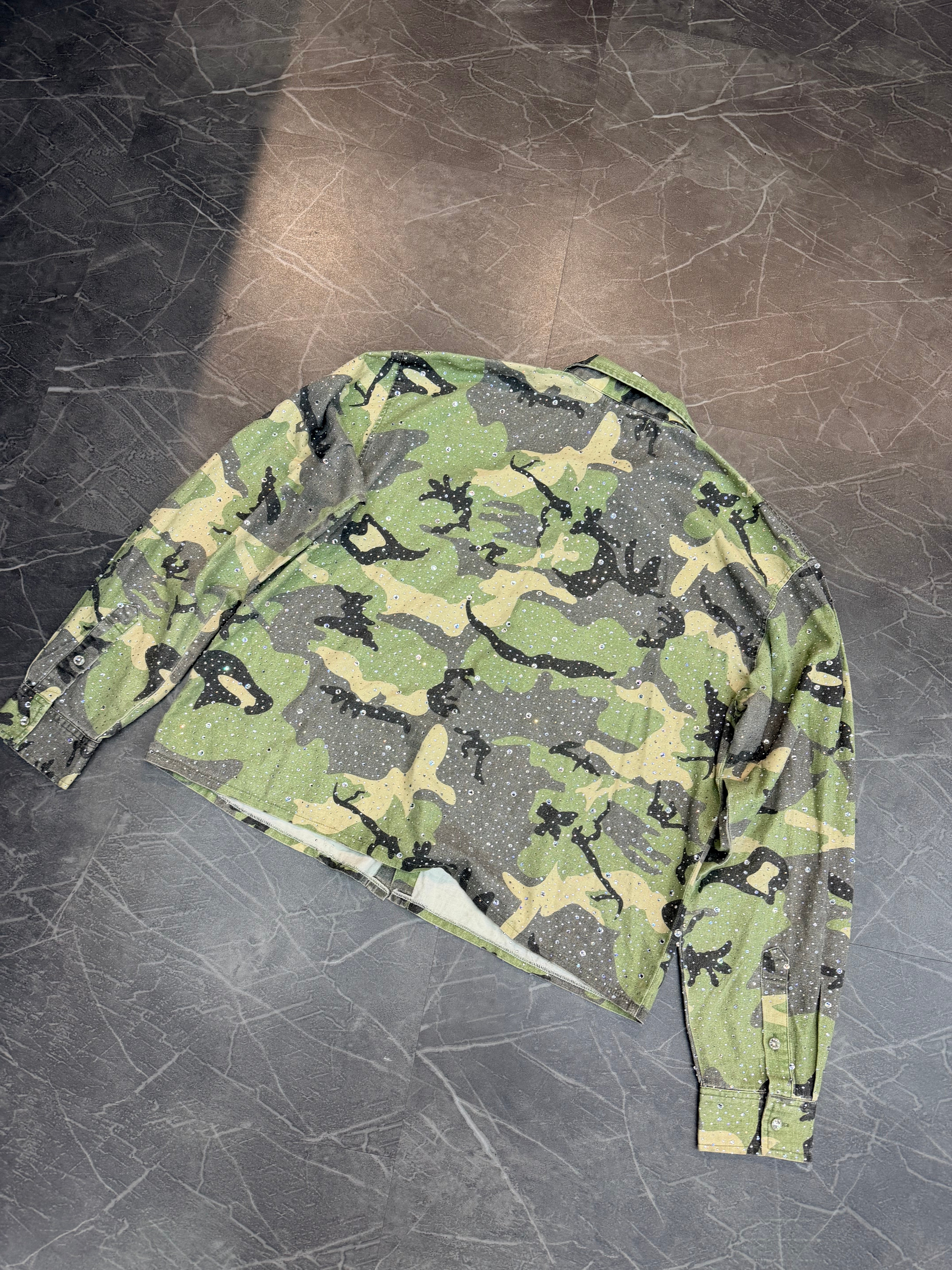 Vale Forever Soulja Button Up Camo