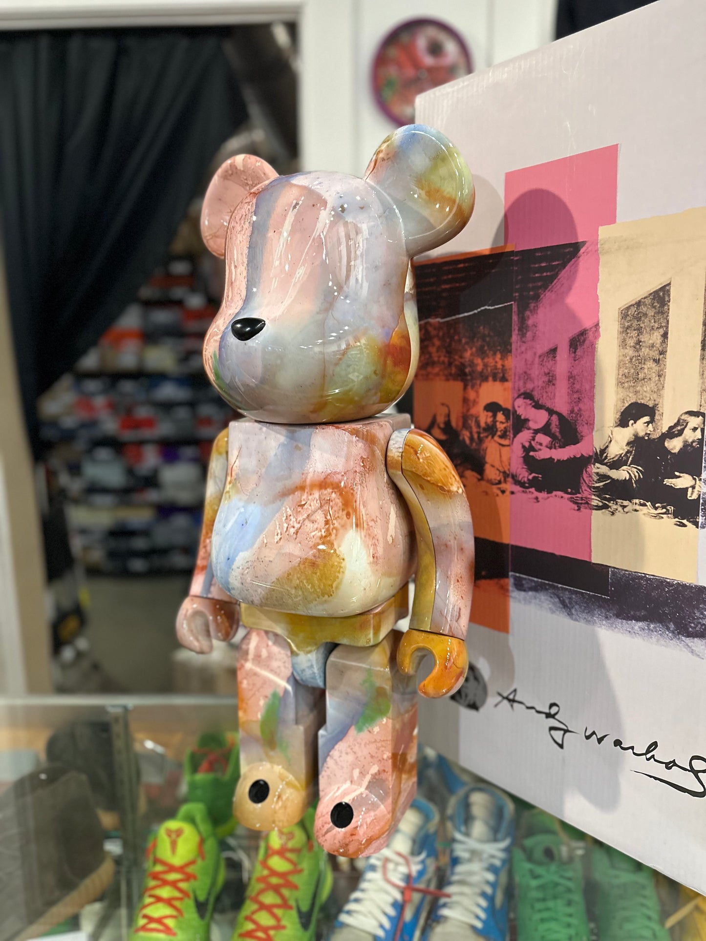 BearBrick 1000% “Pushead Multi”