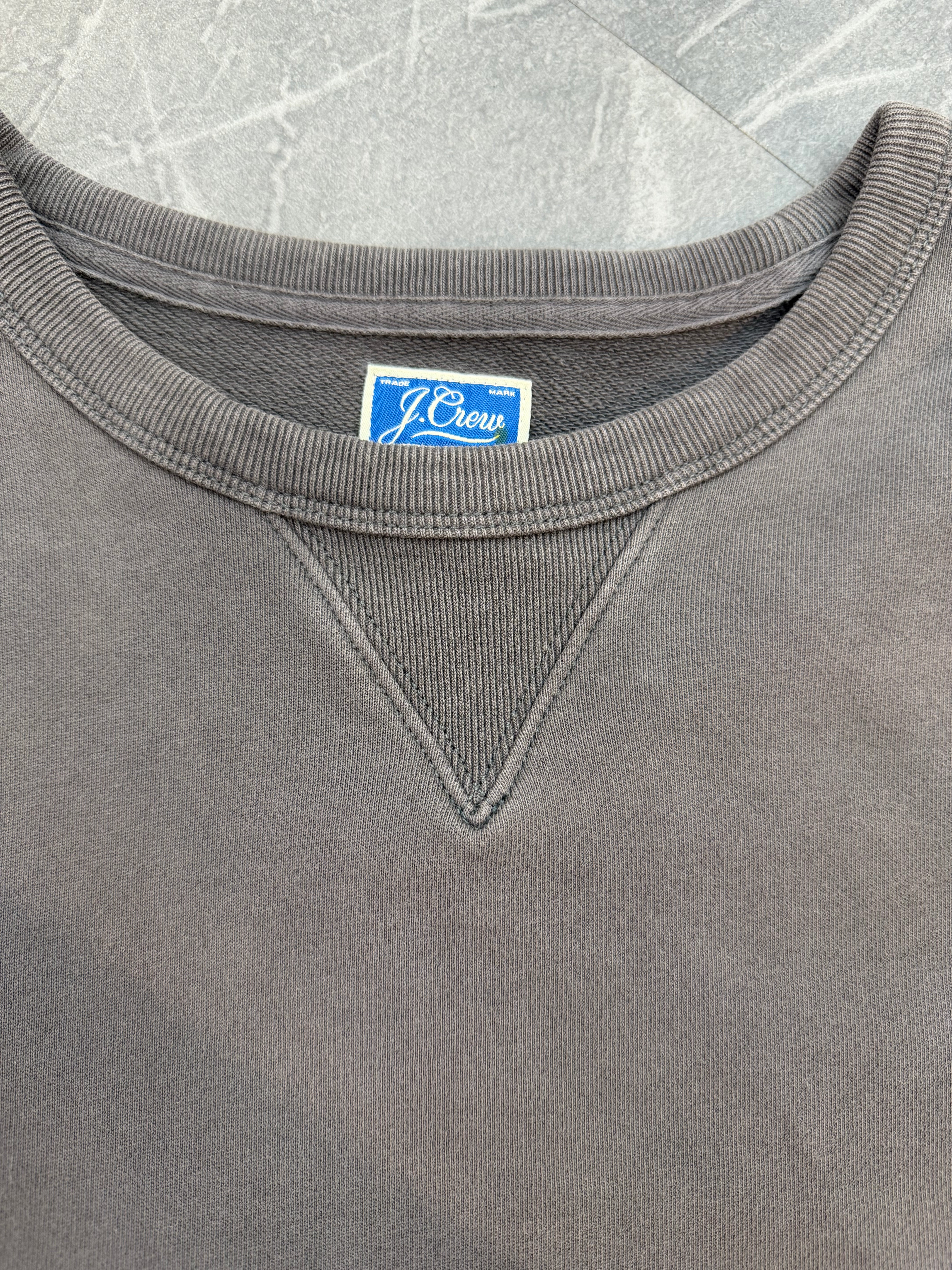 Vintage J-Crew Crewneck “Charcoal” (L)