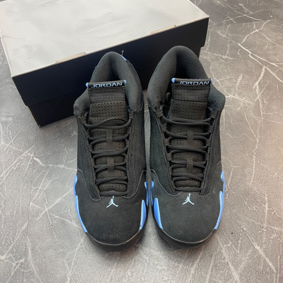 Jordan 14 Retro Black University Blue (2026) - Image 2