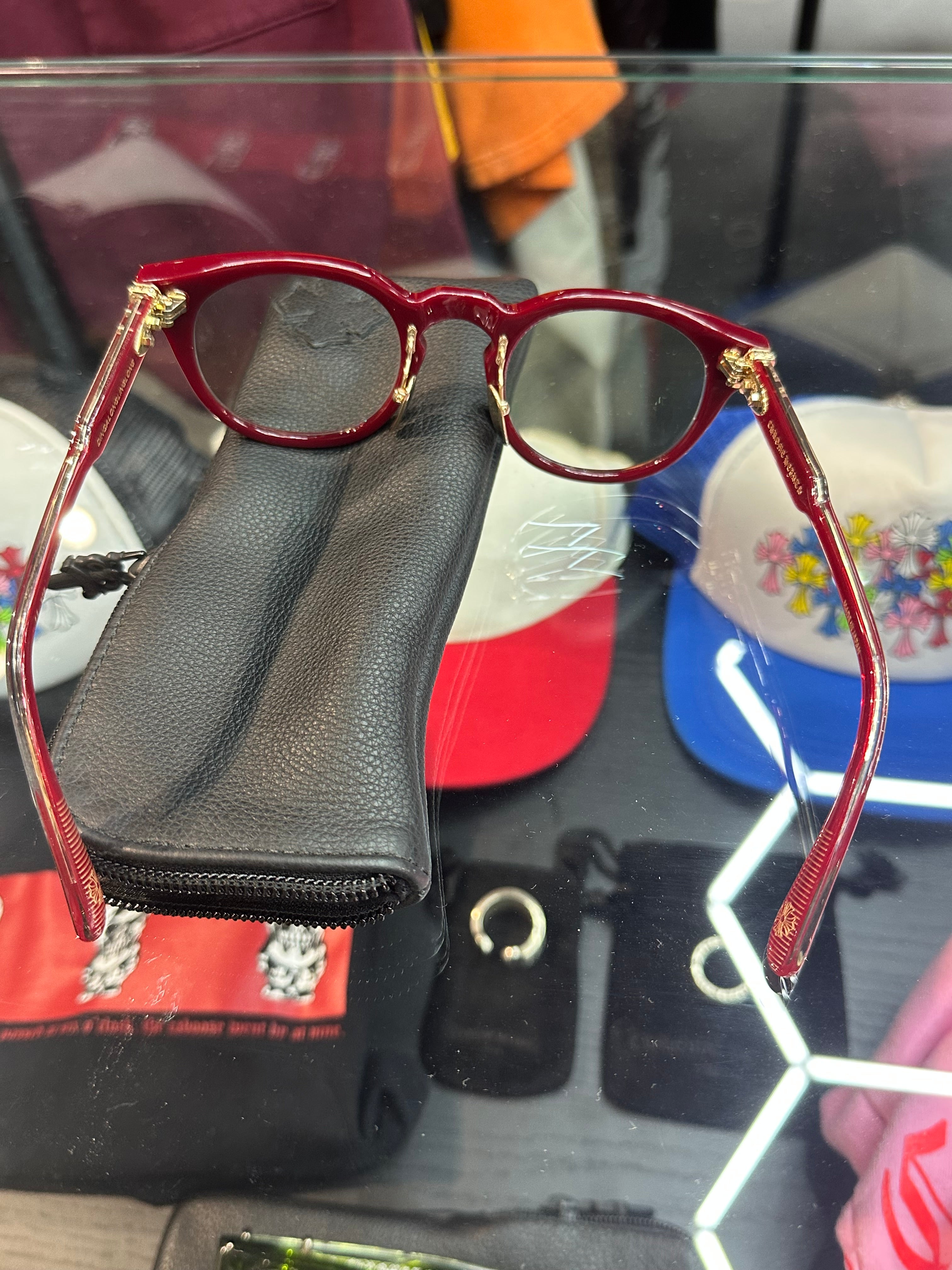 Chrome Hearts Glasses “Red Dingalinglong”
