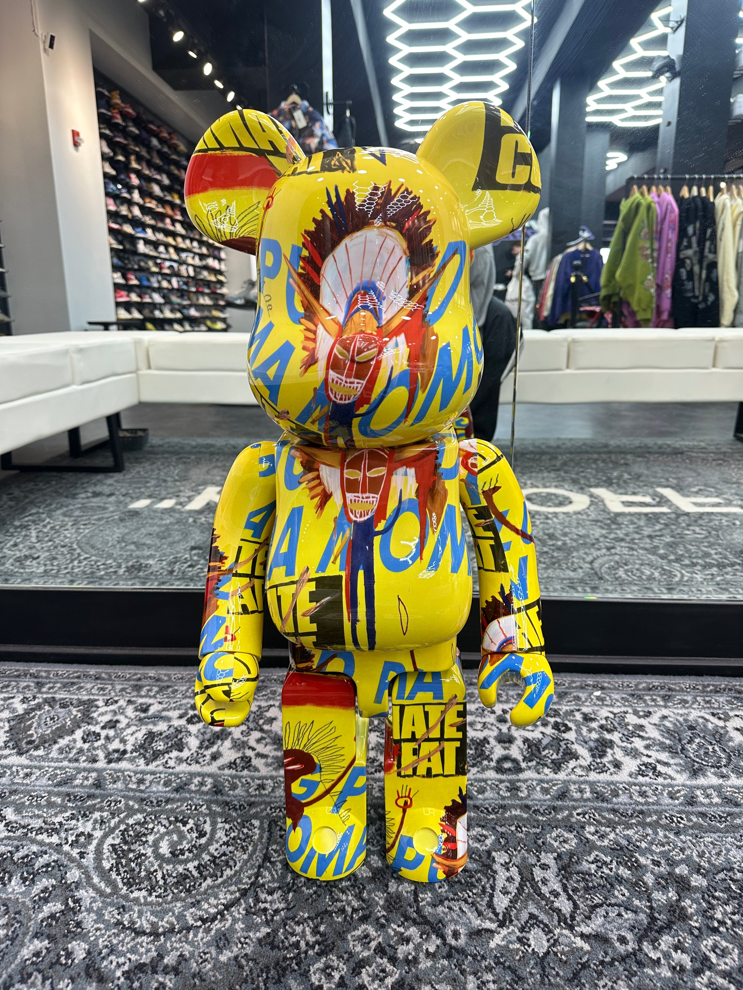 Bearbrick 1000% “Andy Warhol X Jean-Michel BASQUIAT” #3
