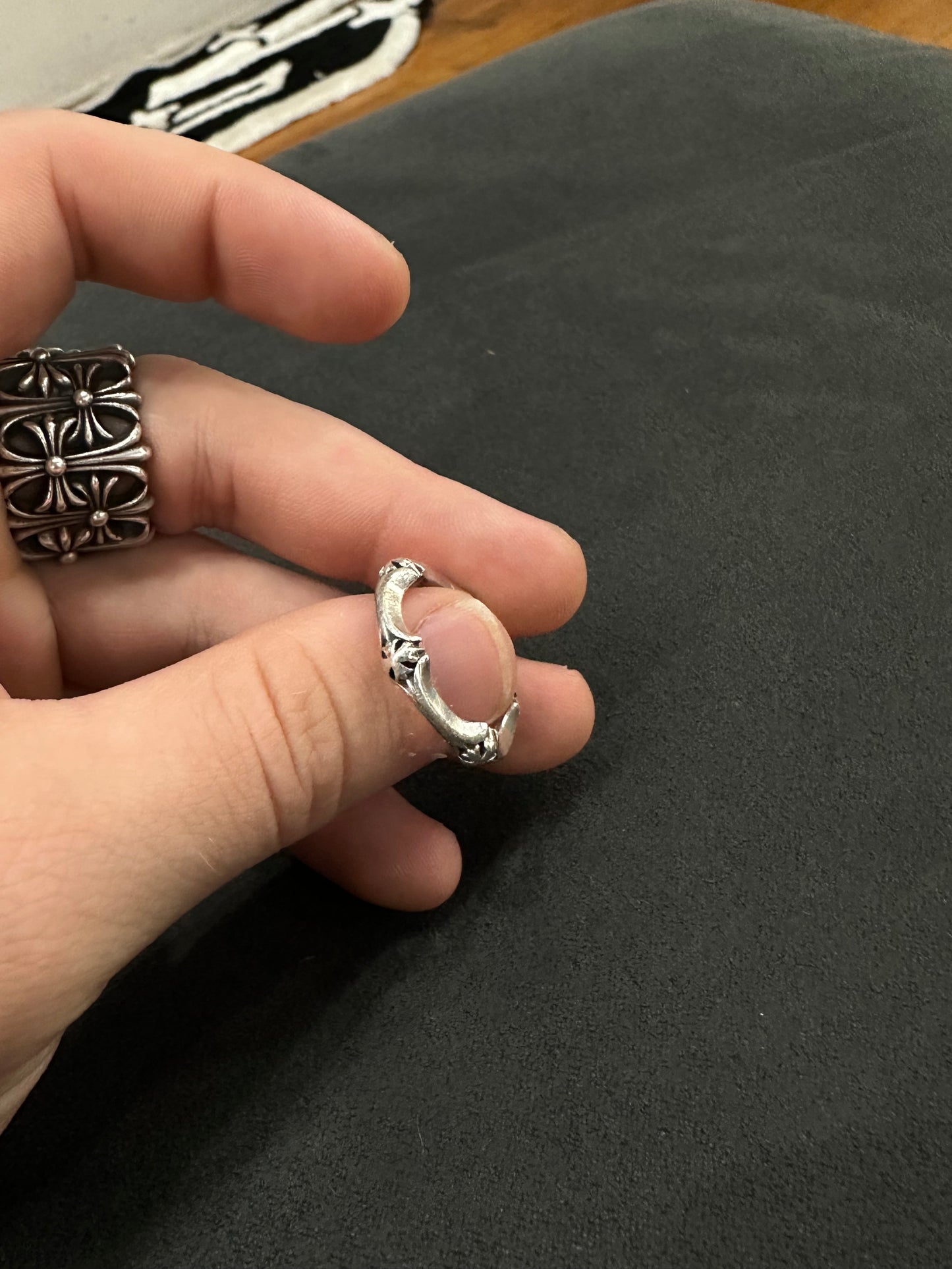 Chrome Hearts Bone Ring (7.5)