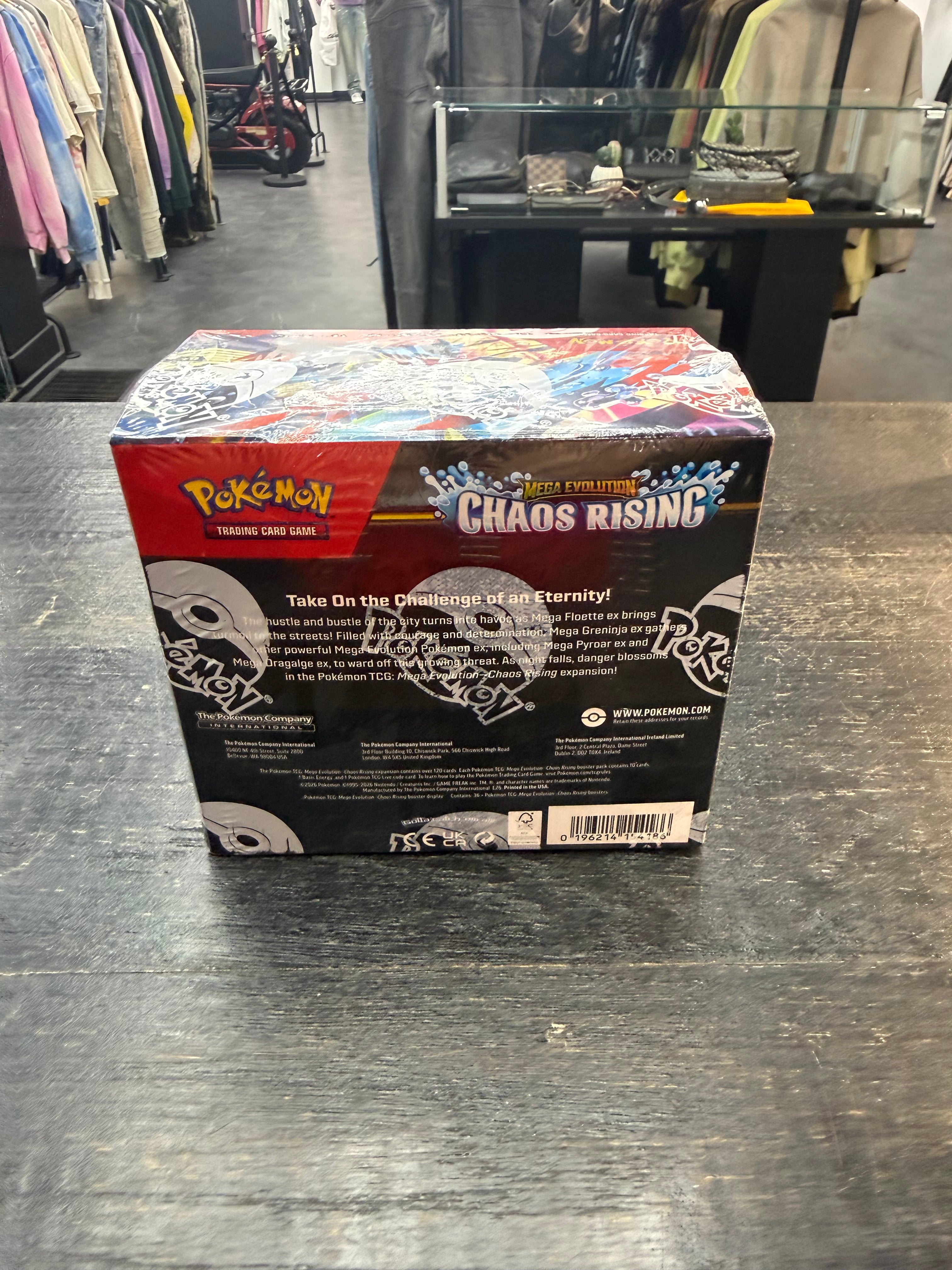 Pokemon Chaos Rising Booster Box