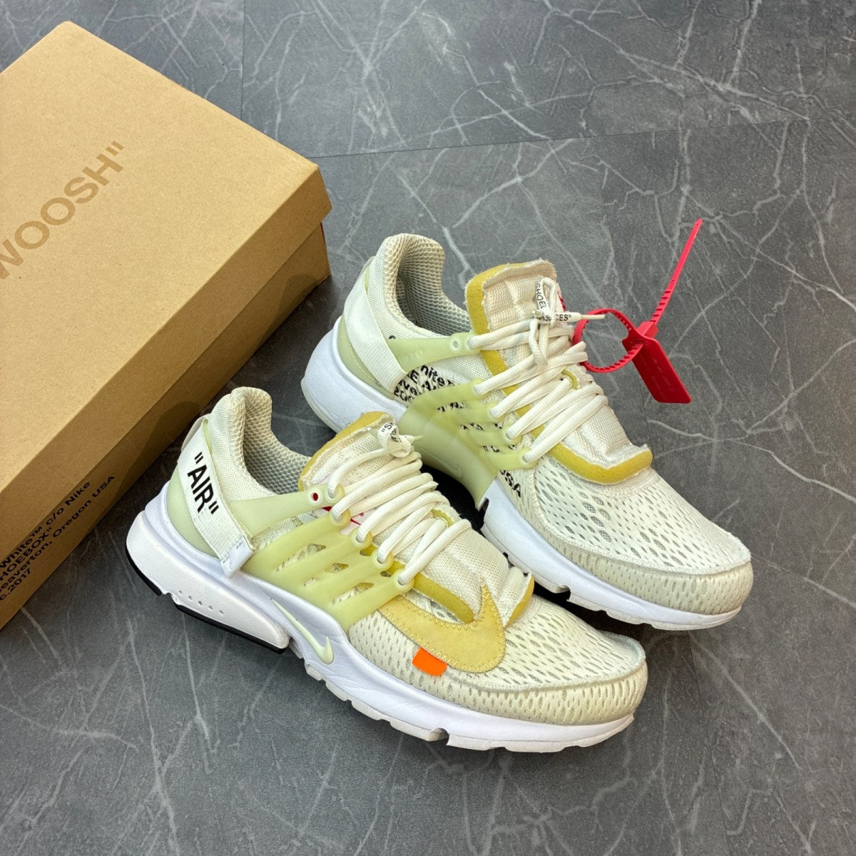 Nike Air Presto Off-White White (2018) - Image 3