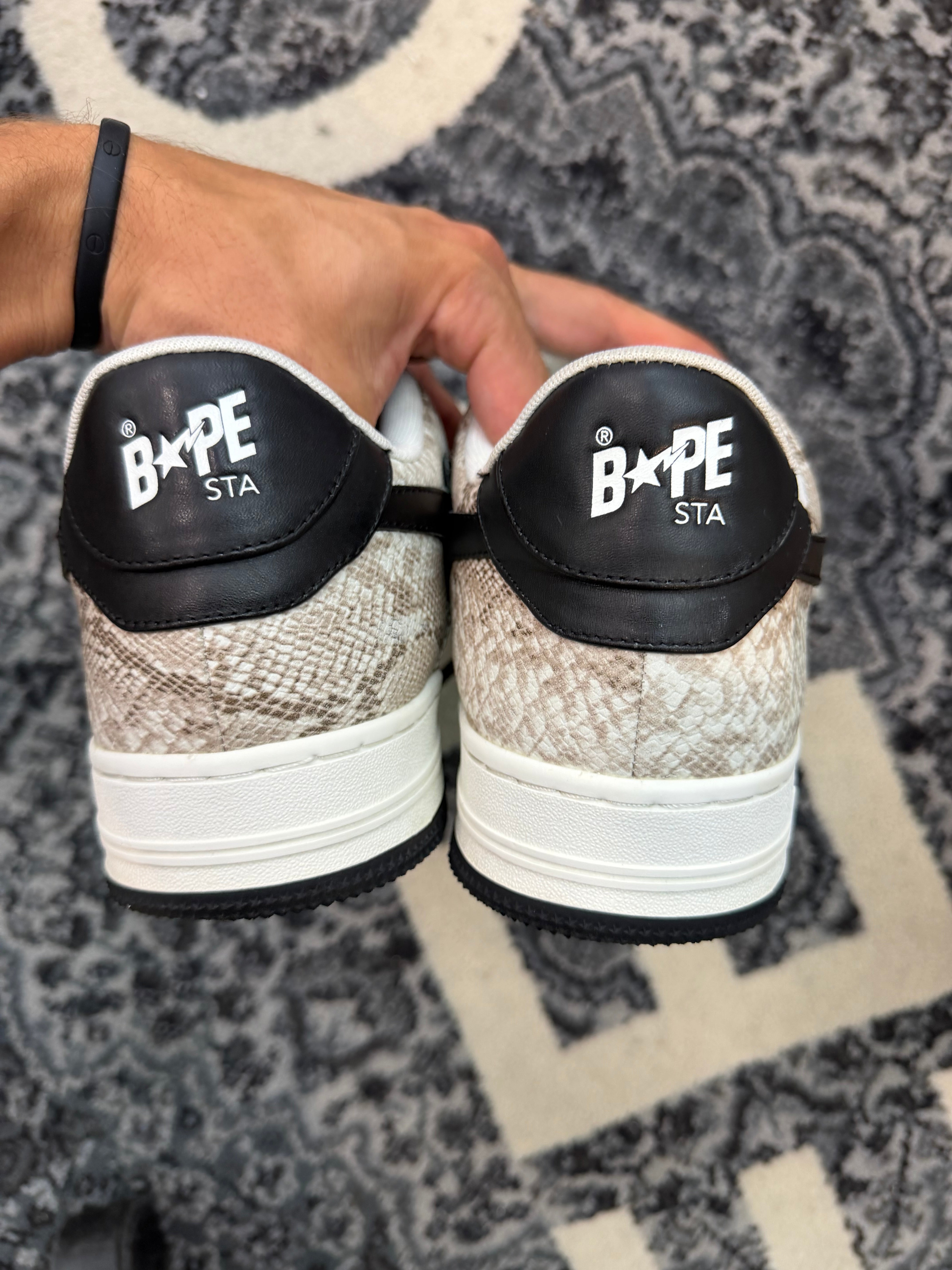 Bapesta Low “Snakekin”