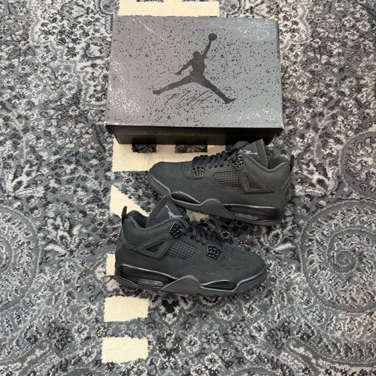 Jordan 4 Retro Black Cat (2025) - front
