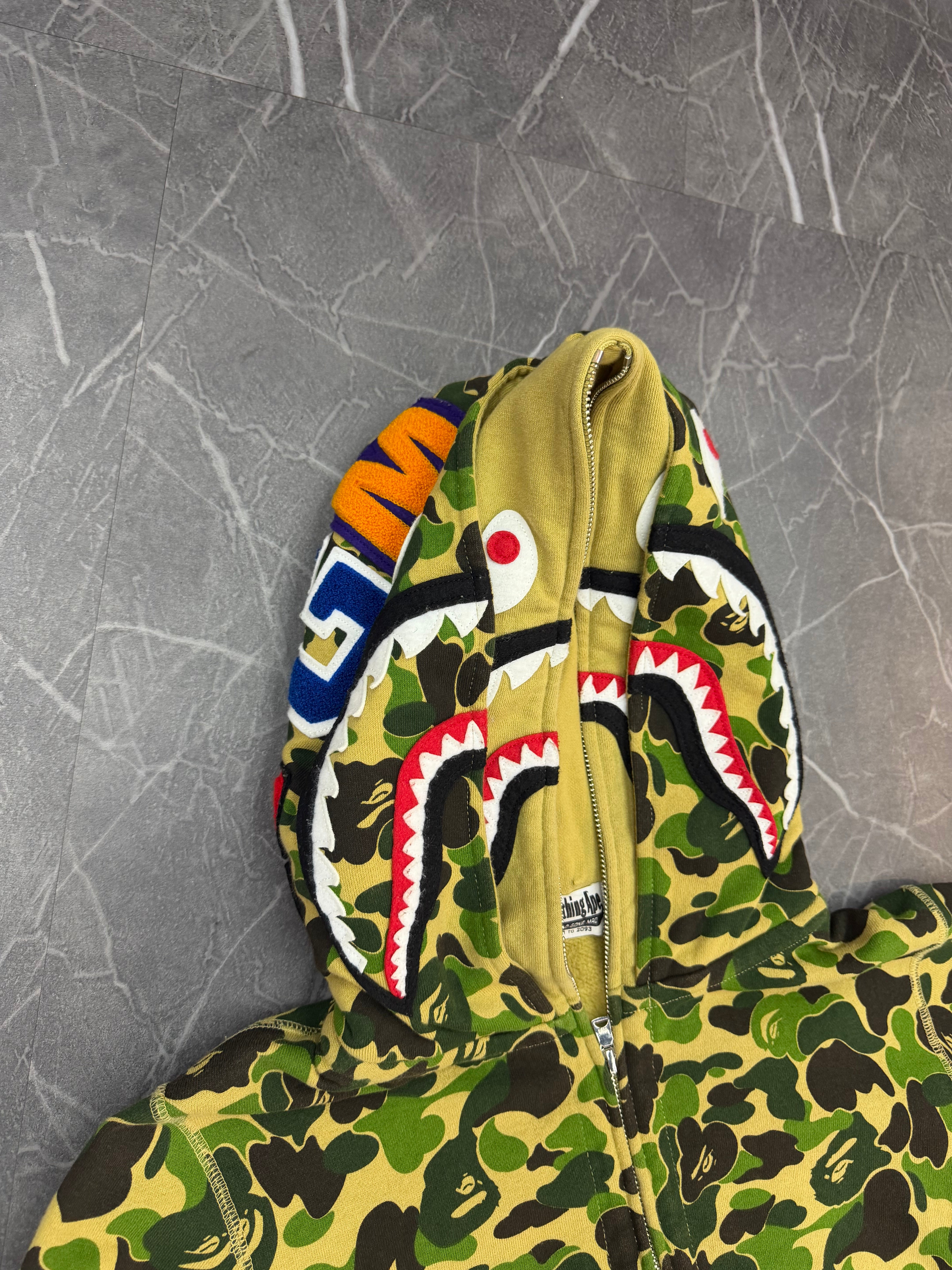 Bape Zip Up “Green Camo”