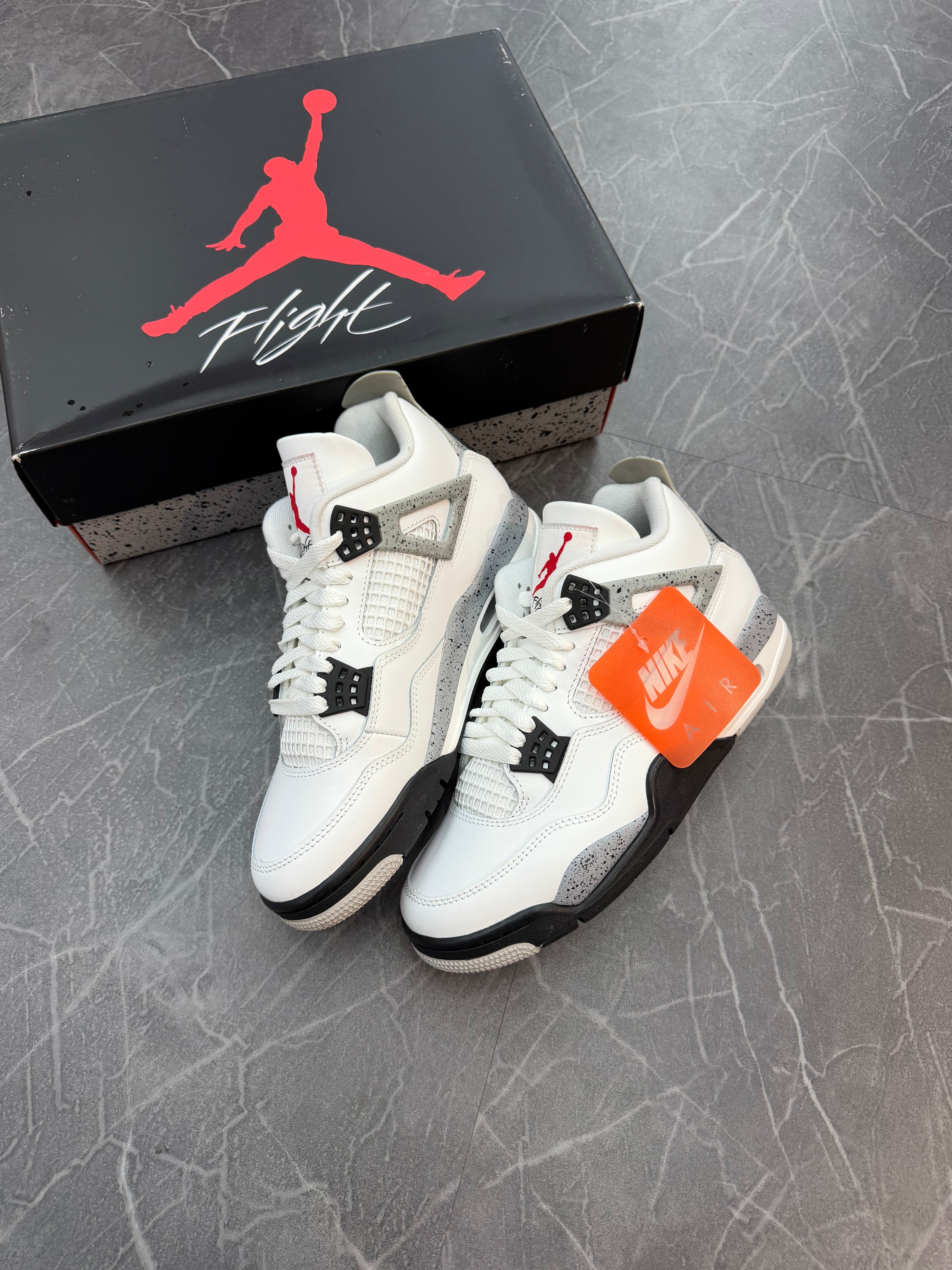 Jordan 4 “White Cement”