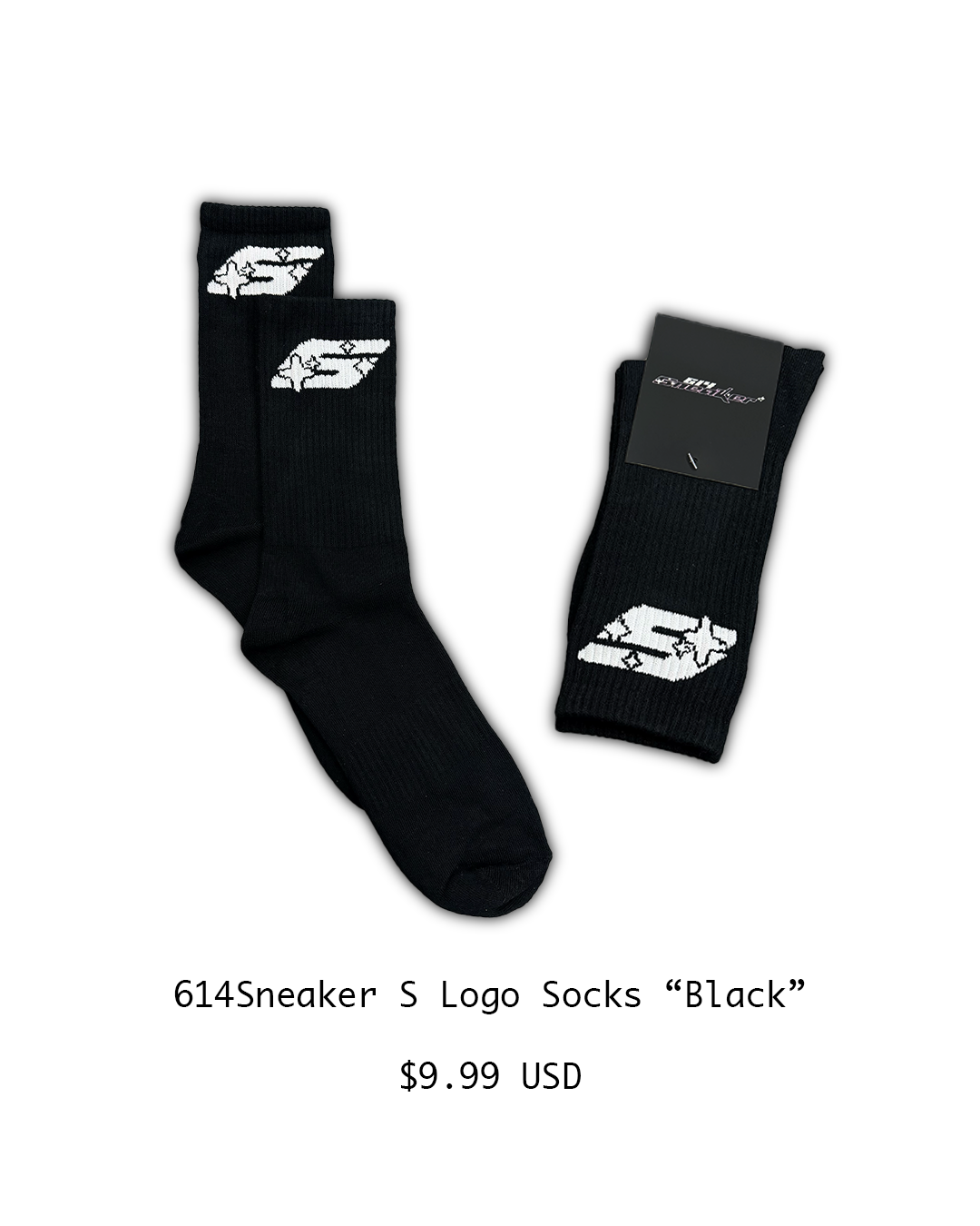 614Sneaker S Logo Socks