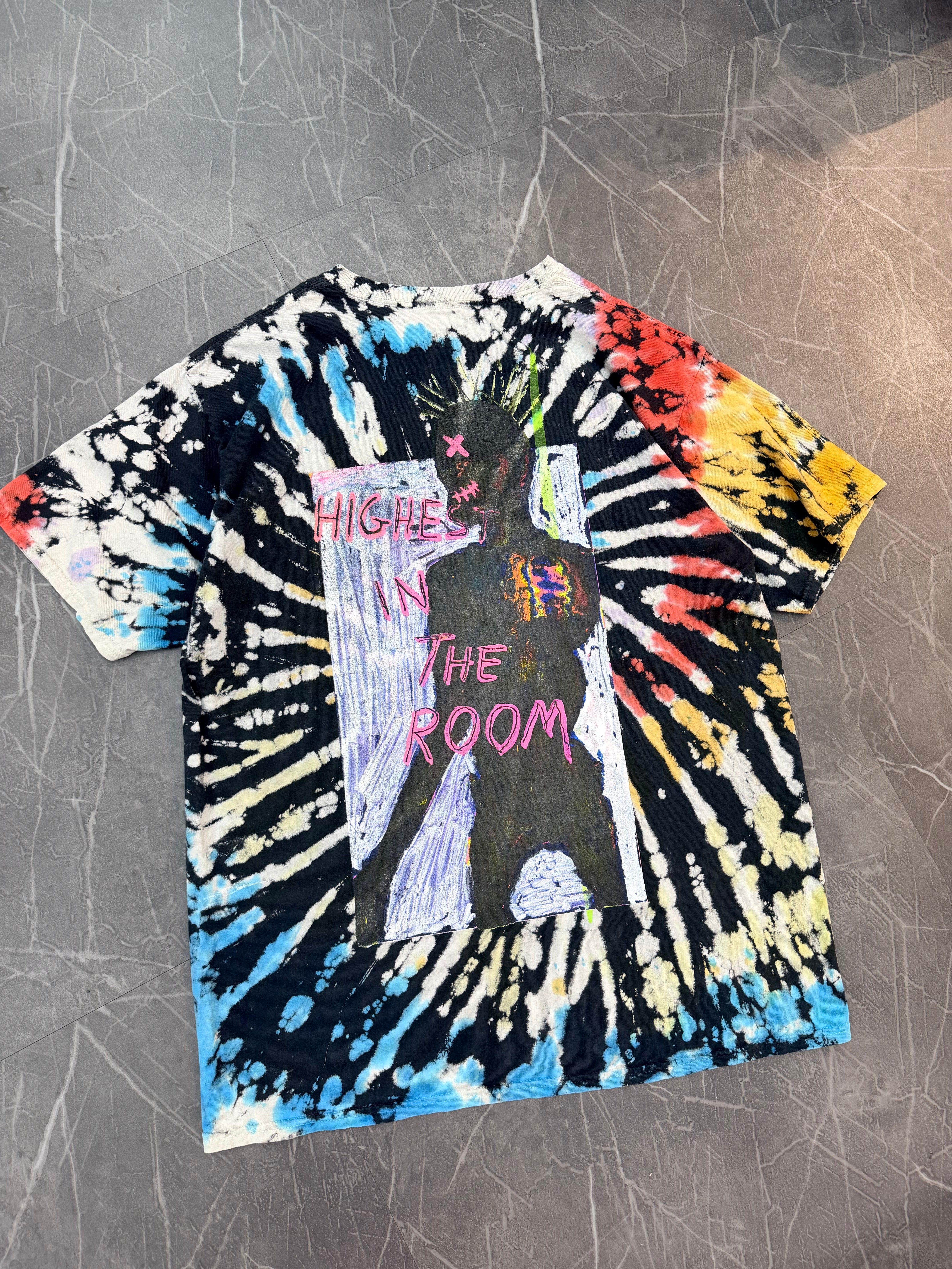 Travis Scott Highest in the Room Tie Dye Tee