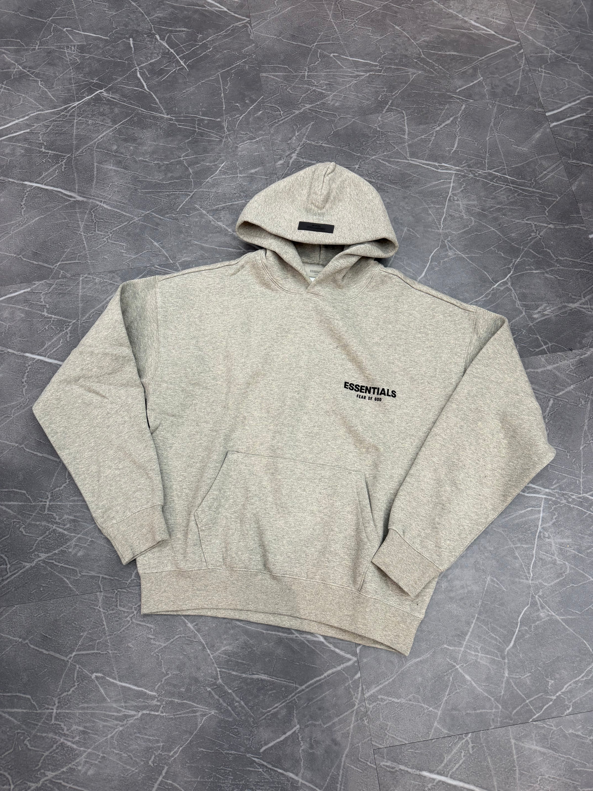 Essentials Hoodie Dark Oatmeal