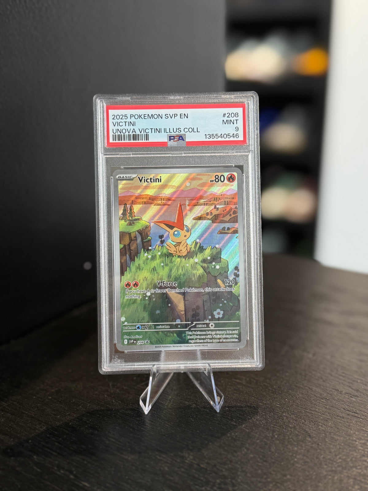 Victini Pokemon Promo #208 (PSA 9)