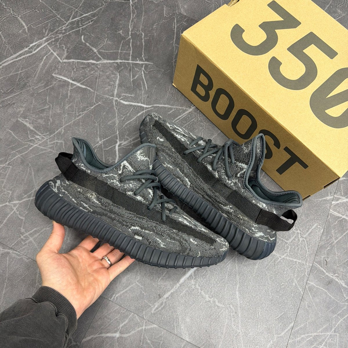adidas Yeezy Boost 350 V2 MX Dark Salt (Size 10.5) (Lightly Worn)