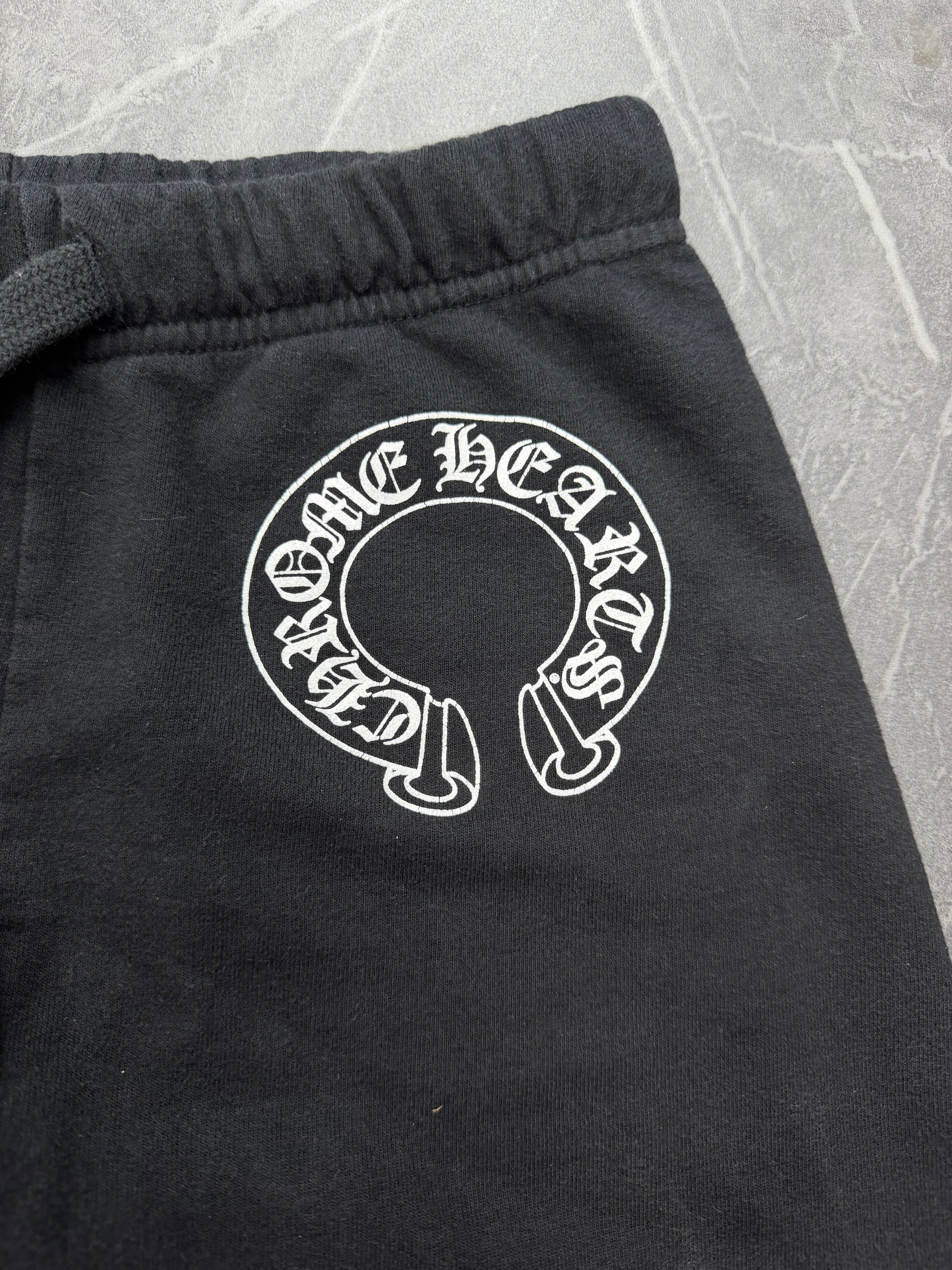 Chrome Hearts Floral Horseshoe Sweatpants “Black”