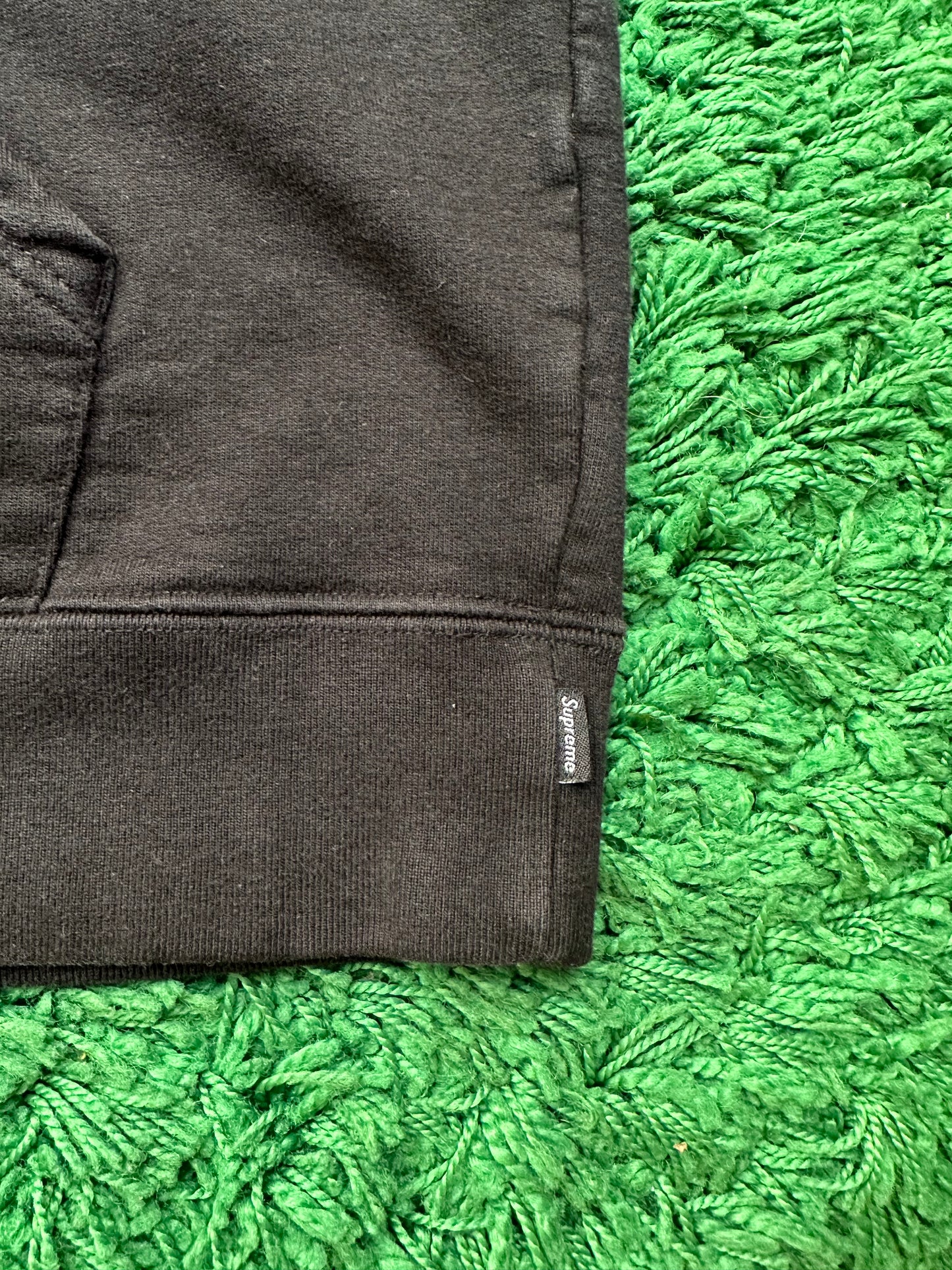 Supreme Black Hoodie “Cut Out”