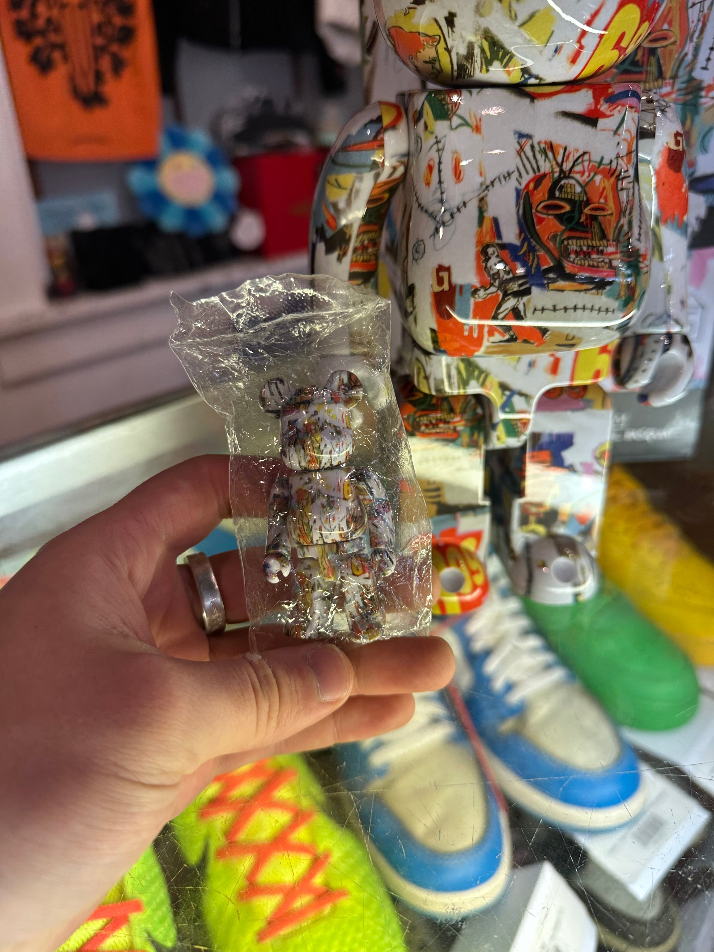 BearBrick 400% & 100% Set “Jean Michel BASQUIAT”