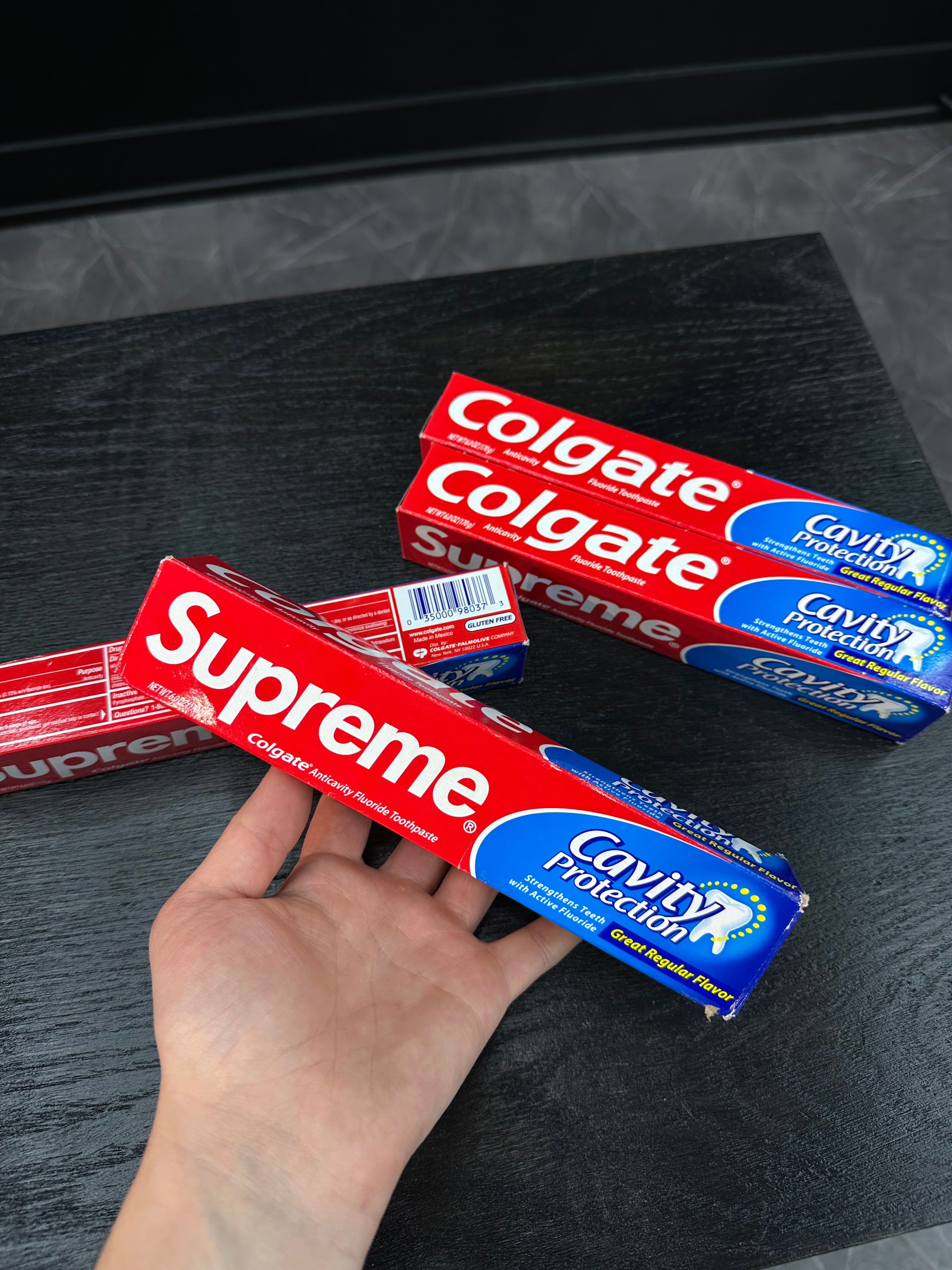 Supreme x Colgate Toothpaste