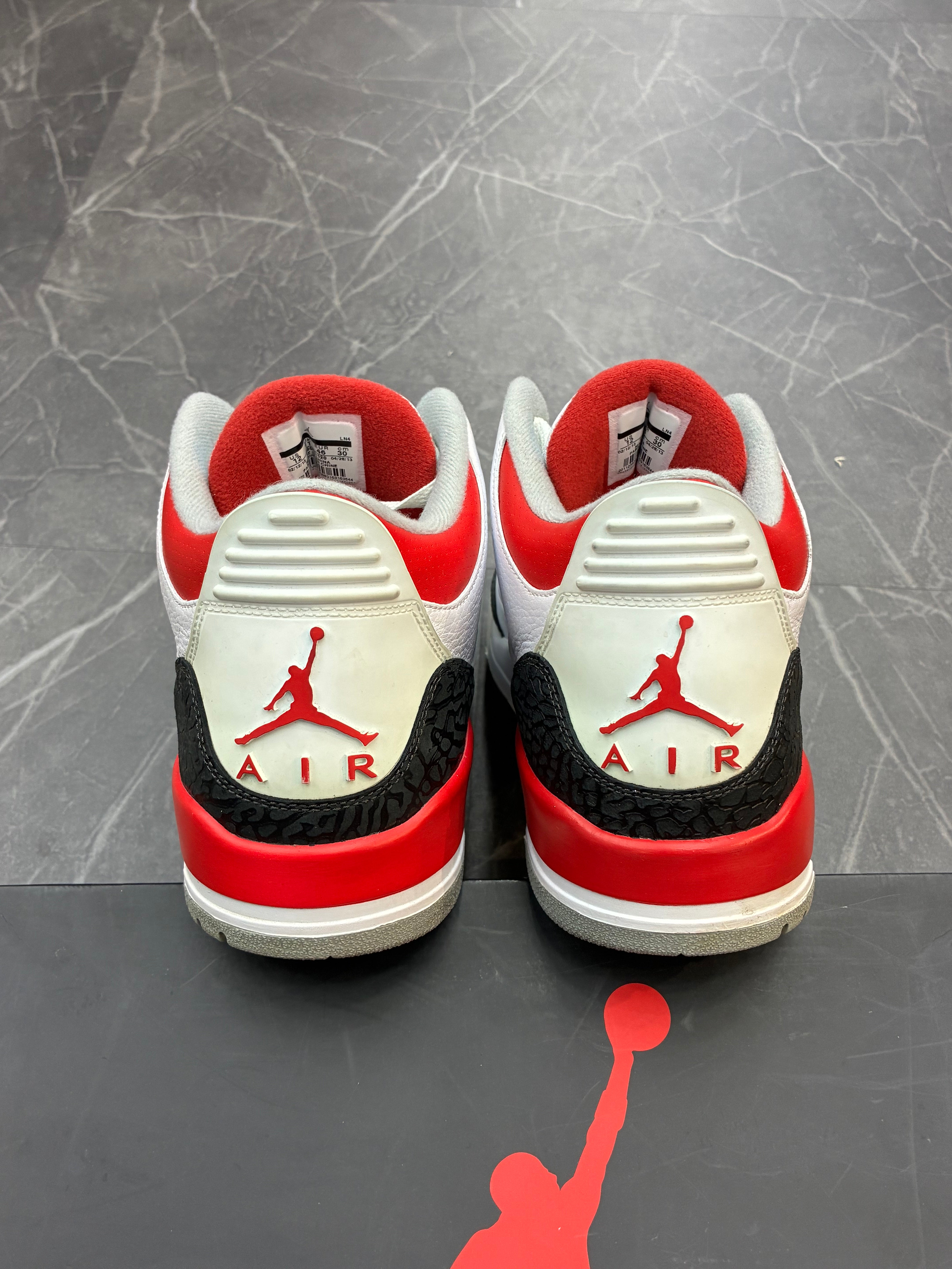 Jordan 3 “Fire Red” (2013)