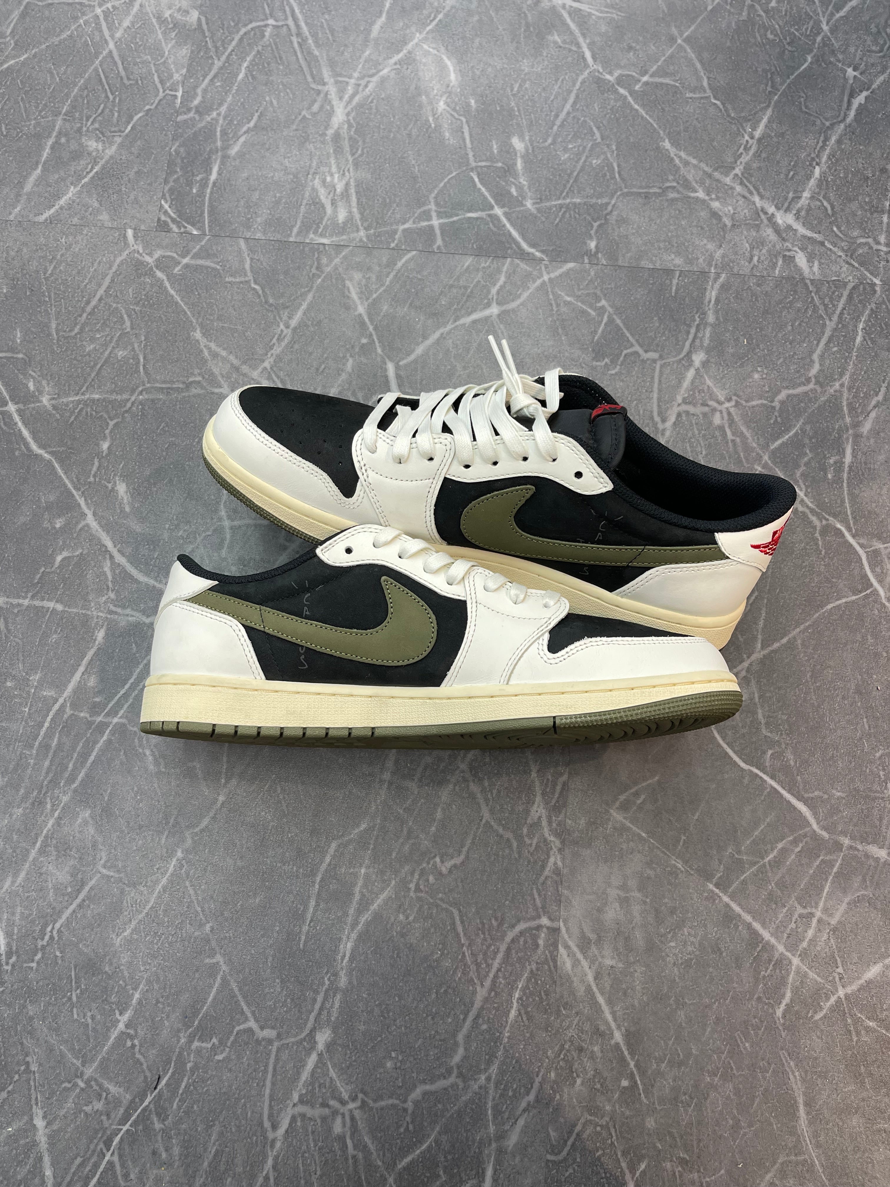 Travis Scott Jordan 1 Low “Olive”