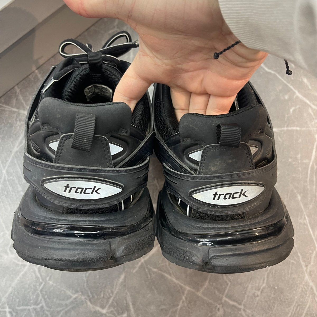 Balenciaga Track Black (Size 45) (Lightly Worn)